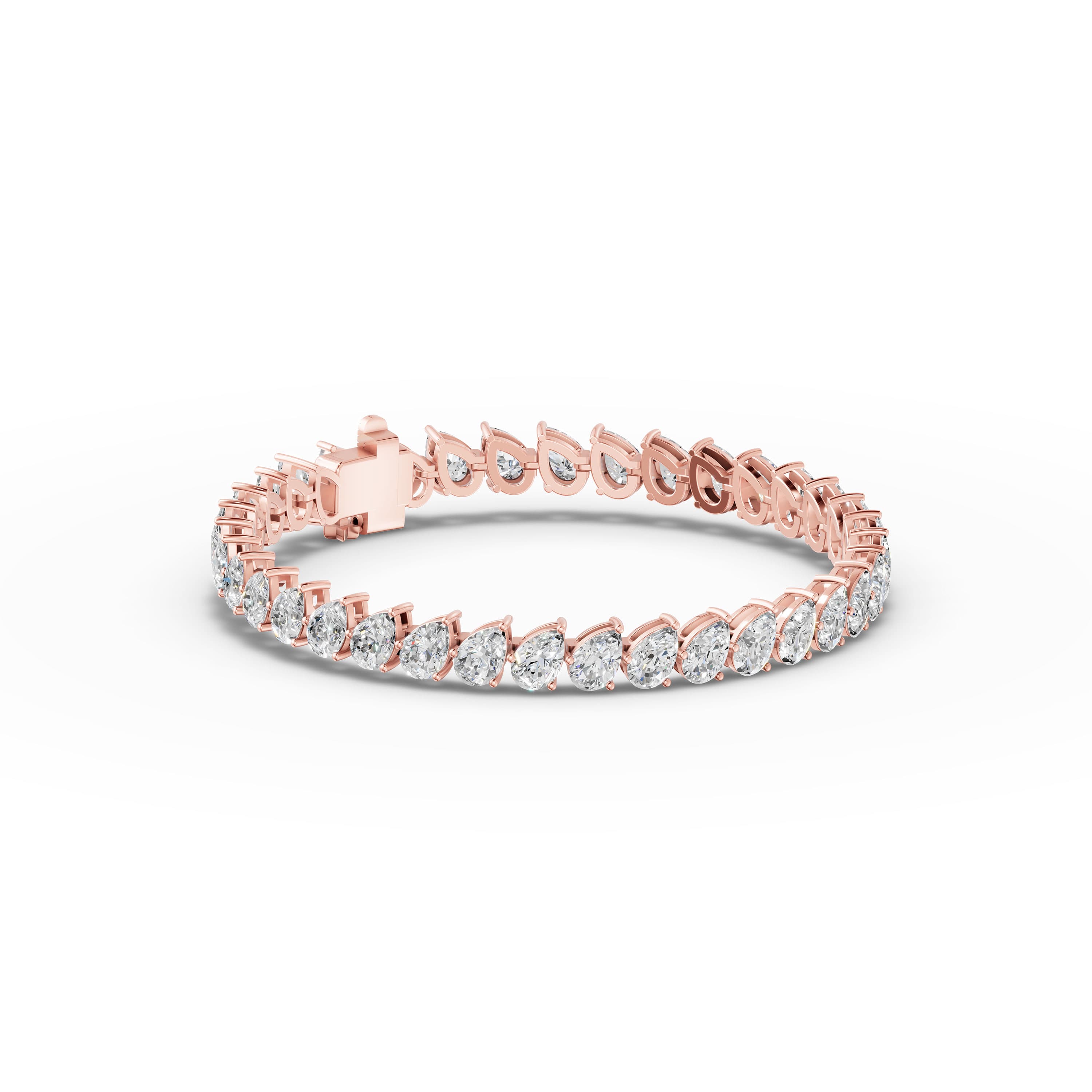 Ines Pear Tennis Bracelet