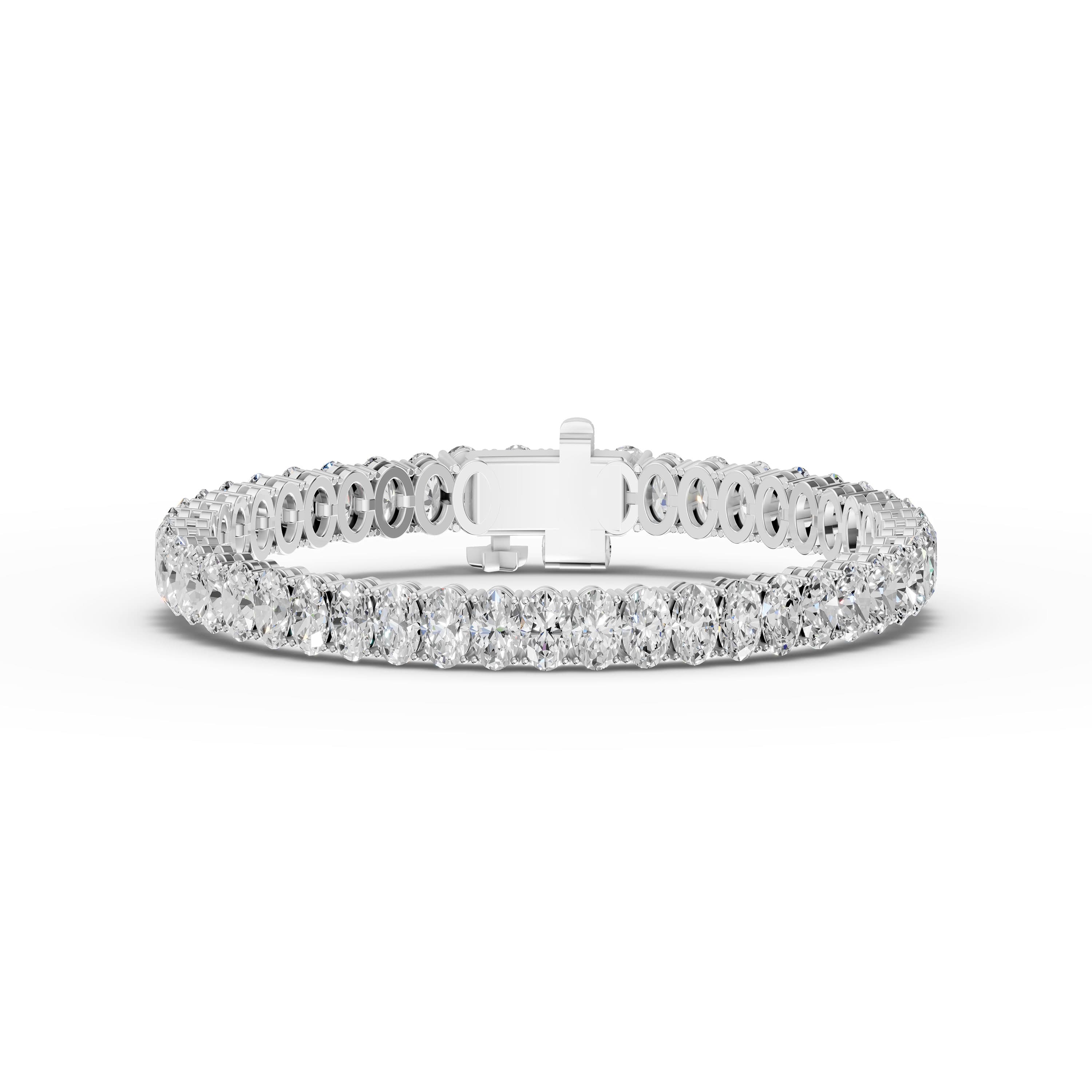Eveline Oval Tennis Bracelet