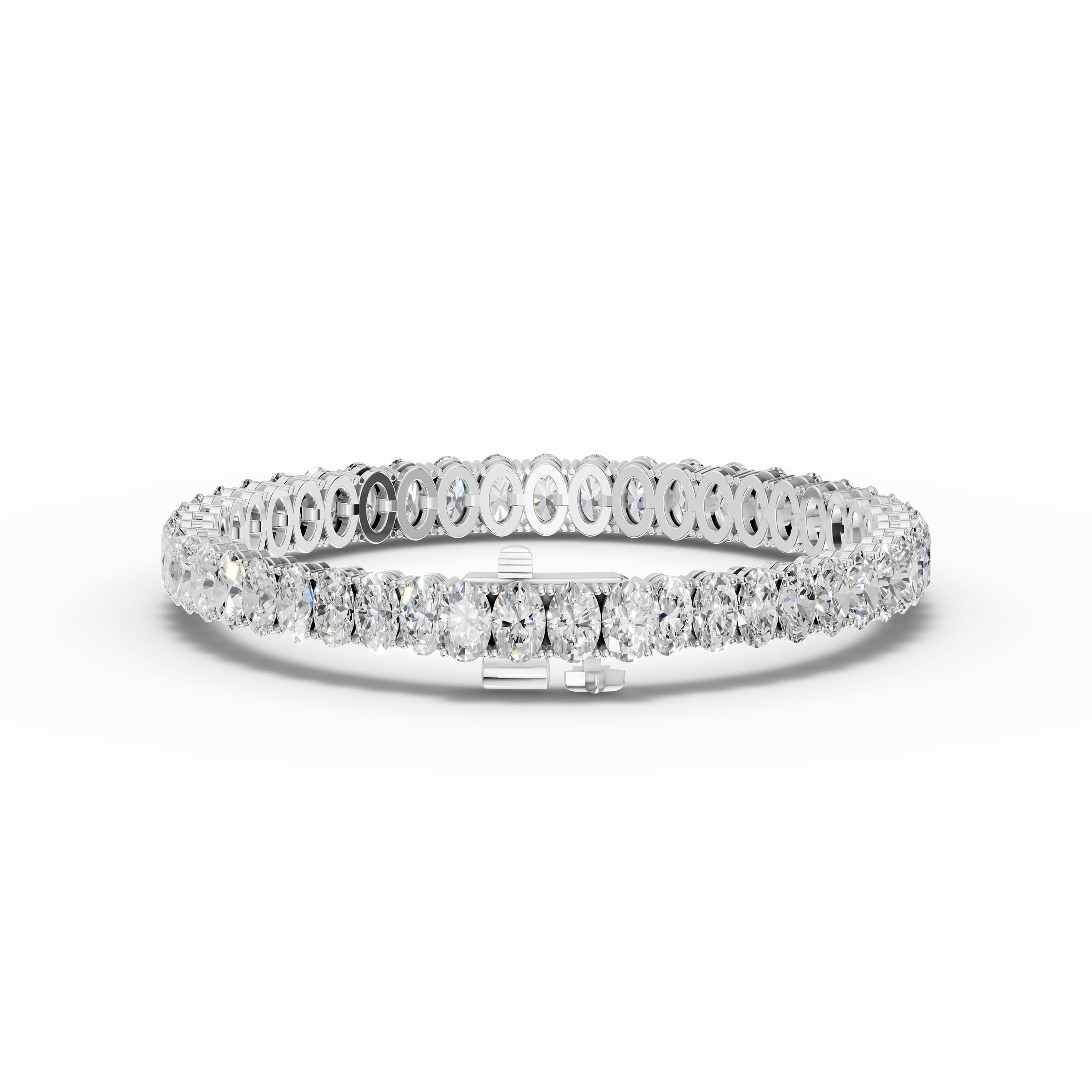 Eveline Oval Tennis Bracelet