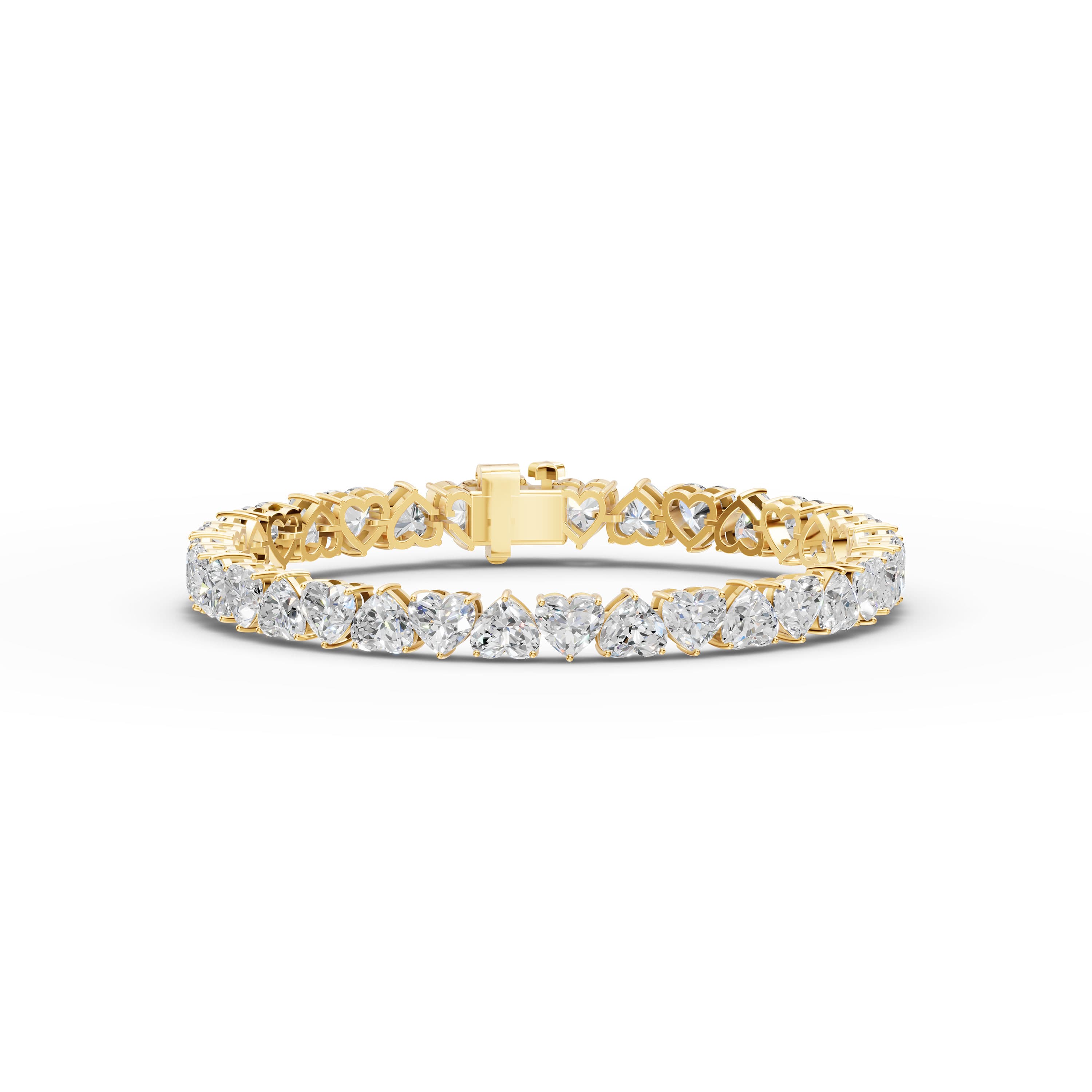 Eulalie Heart Line Bracelet