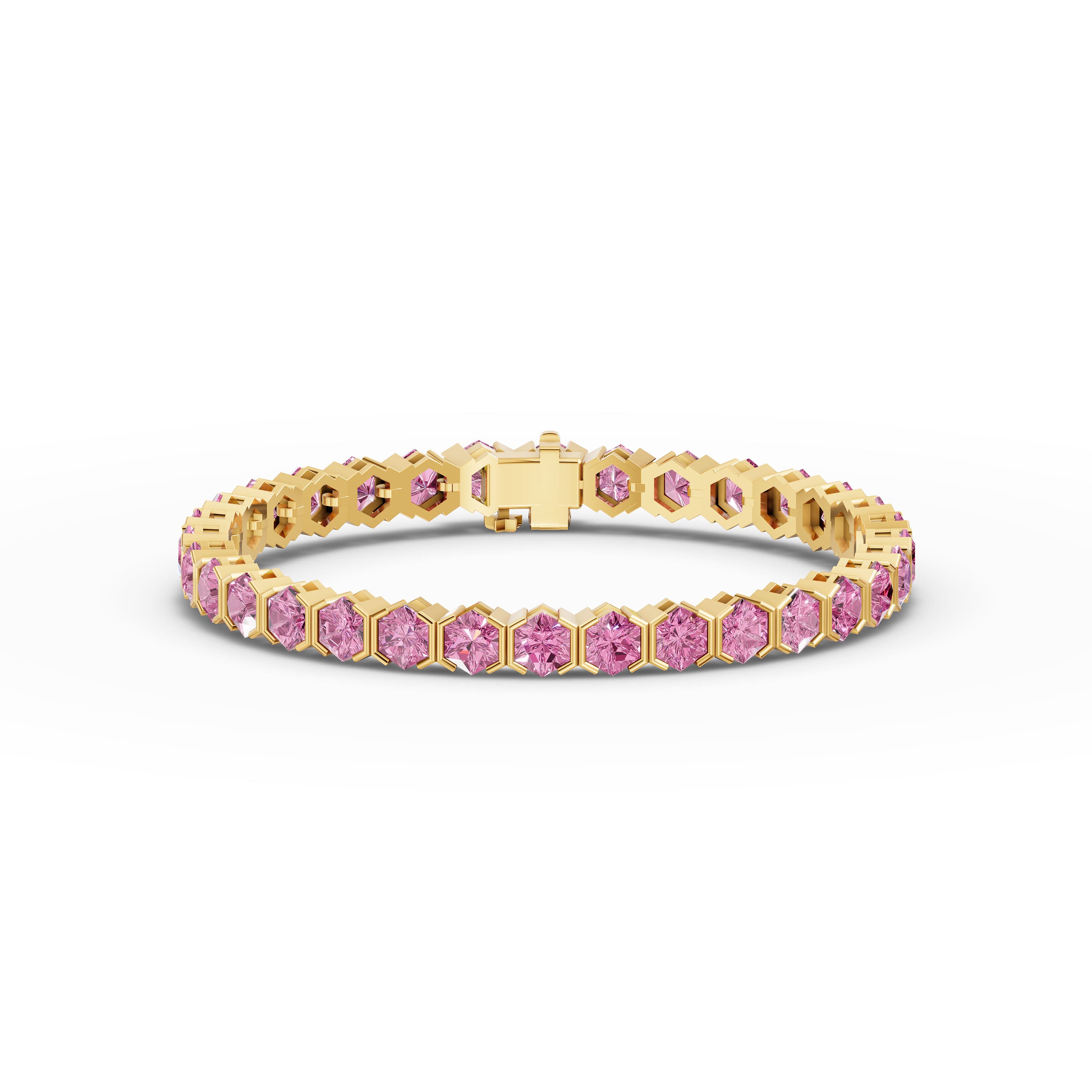 Greer Hexagon Line Bracelet