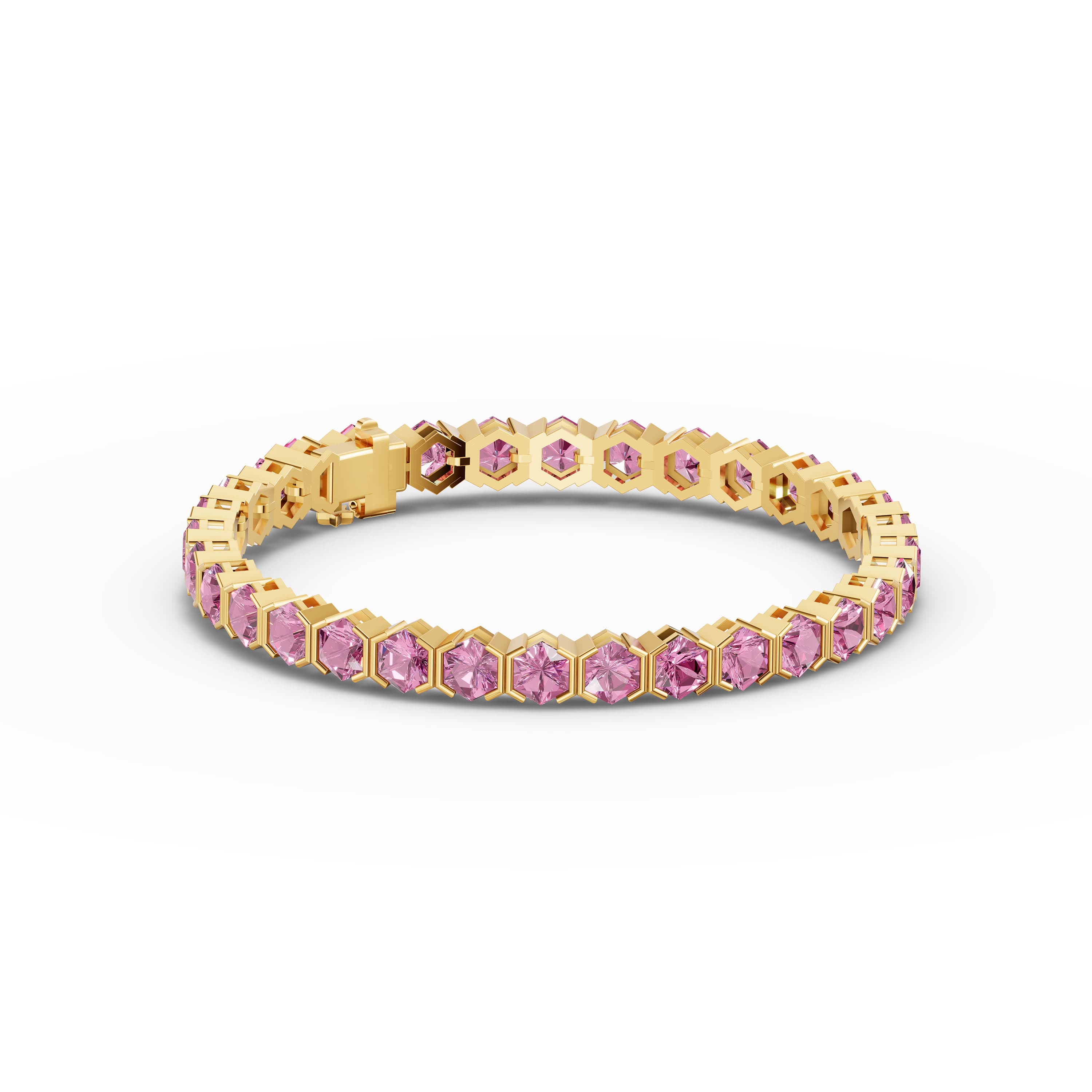 Greer Hexagon Line Bracelet