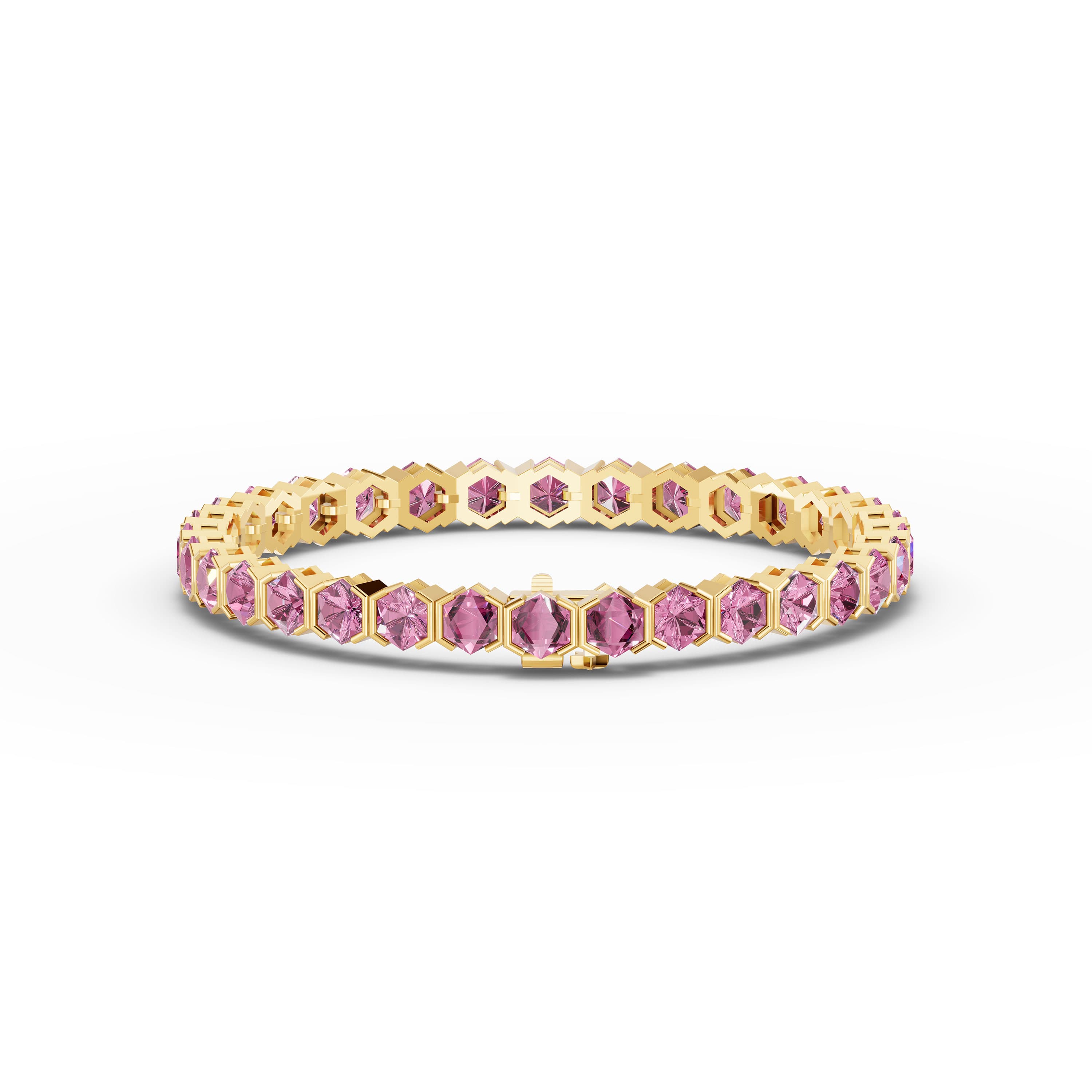 Greer Hexagon Line Bracelet