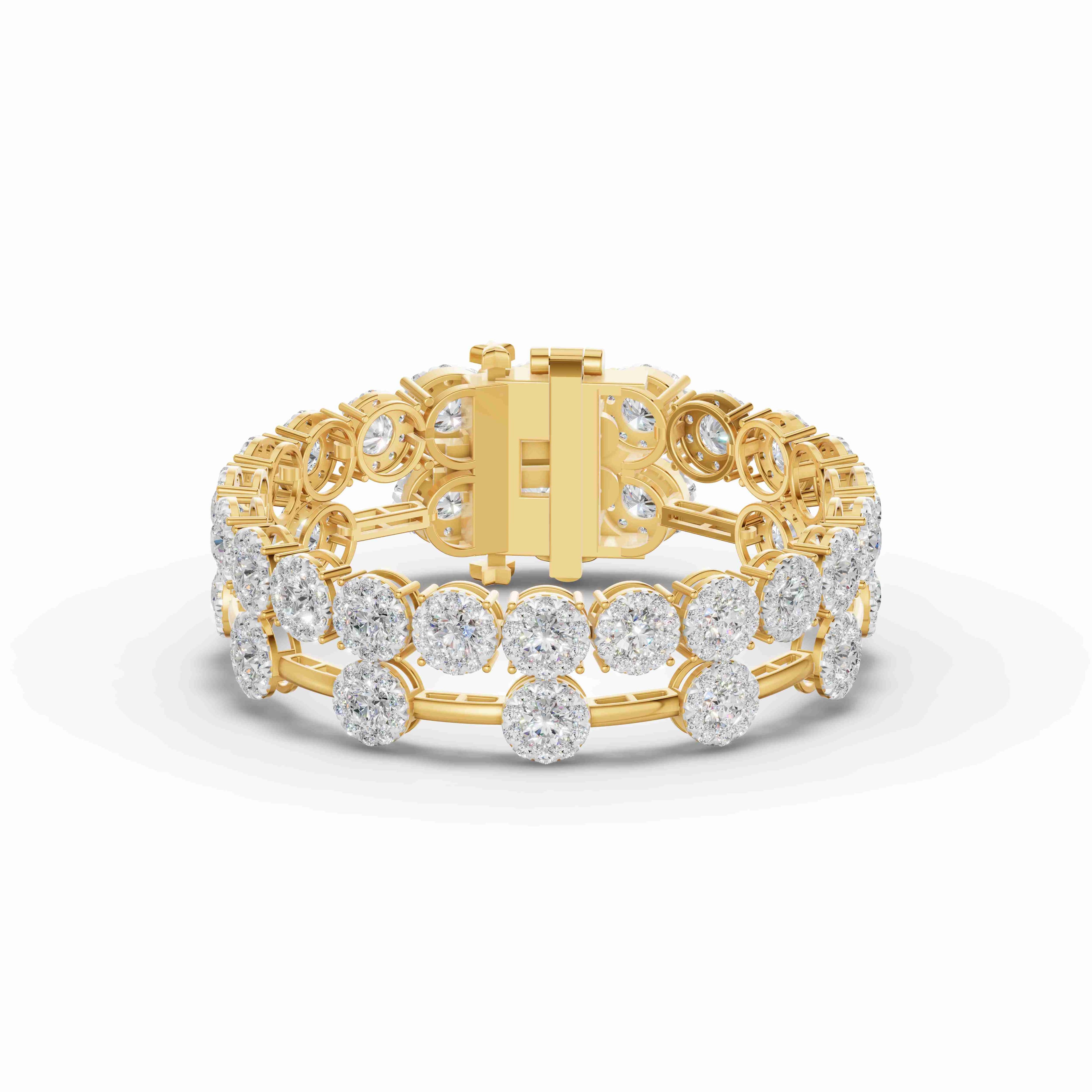 Frost Round Pave Bracelet