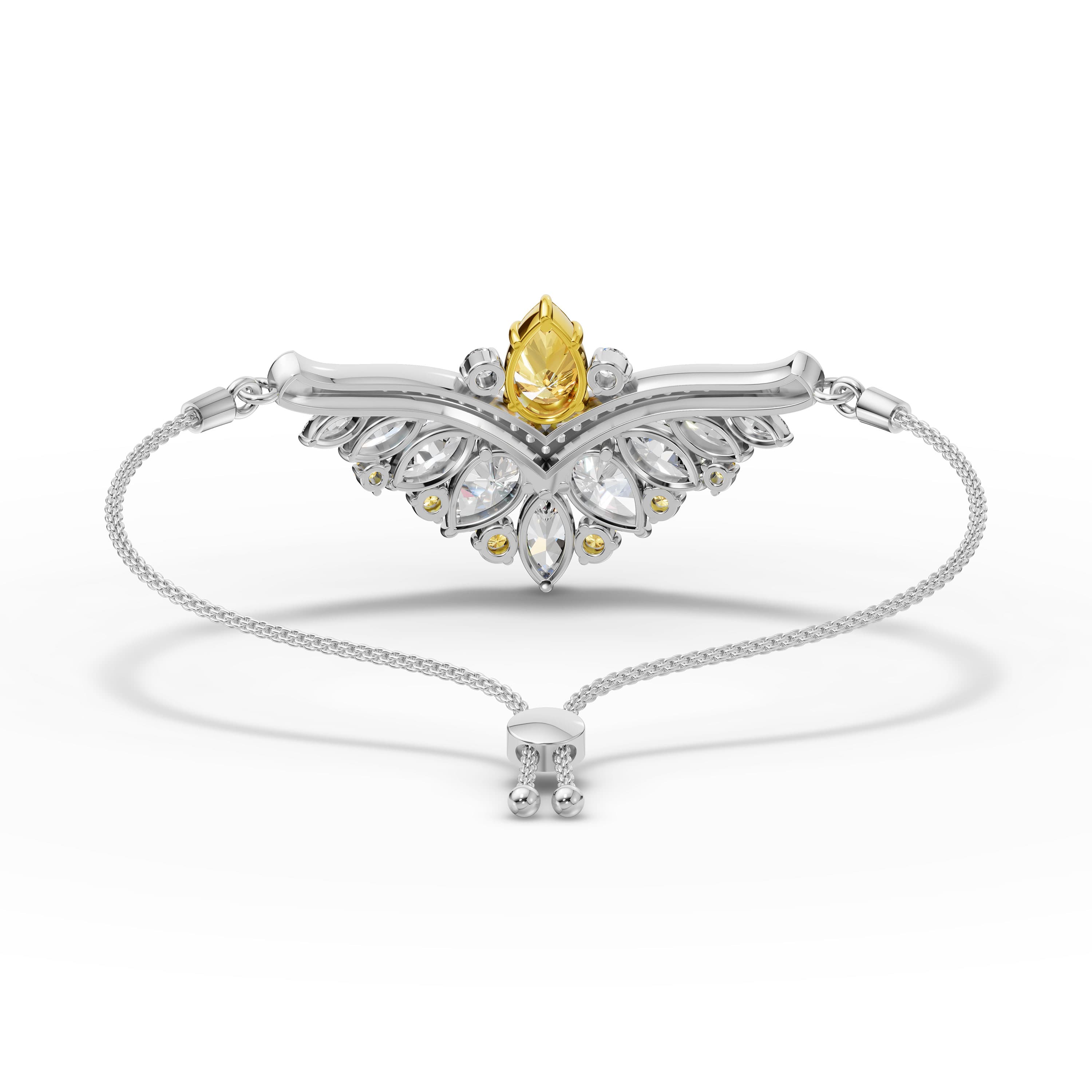 Giselle Citrine Statement Bracelet