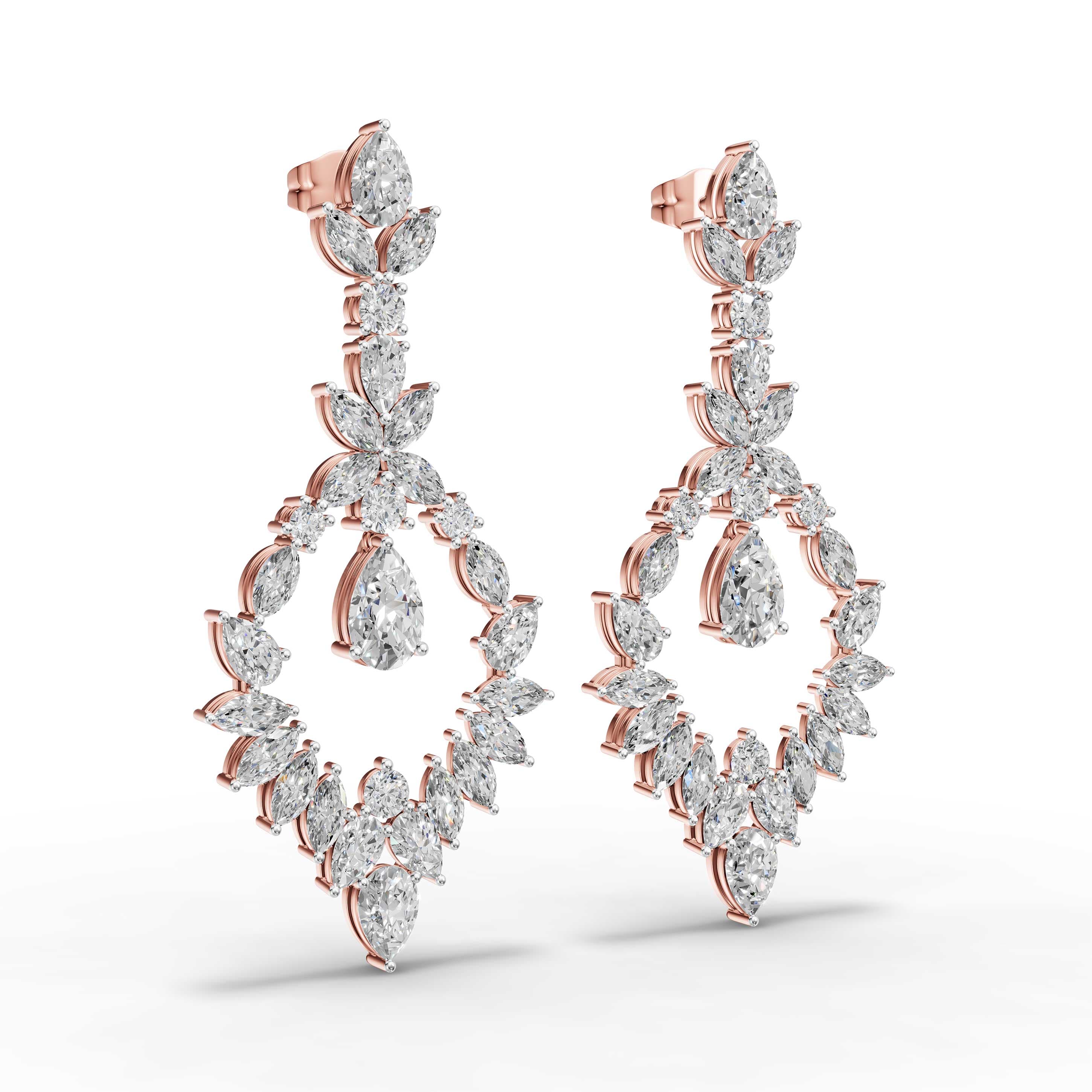 Soiree Pear Drop Earrings