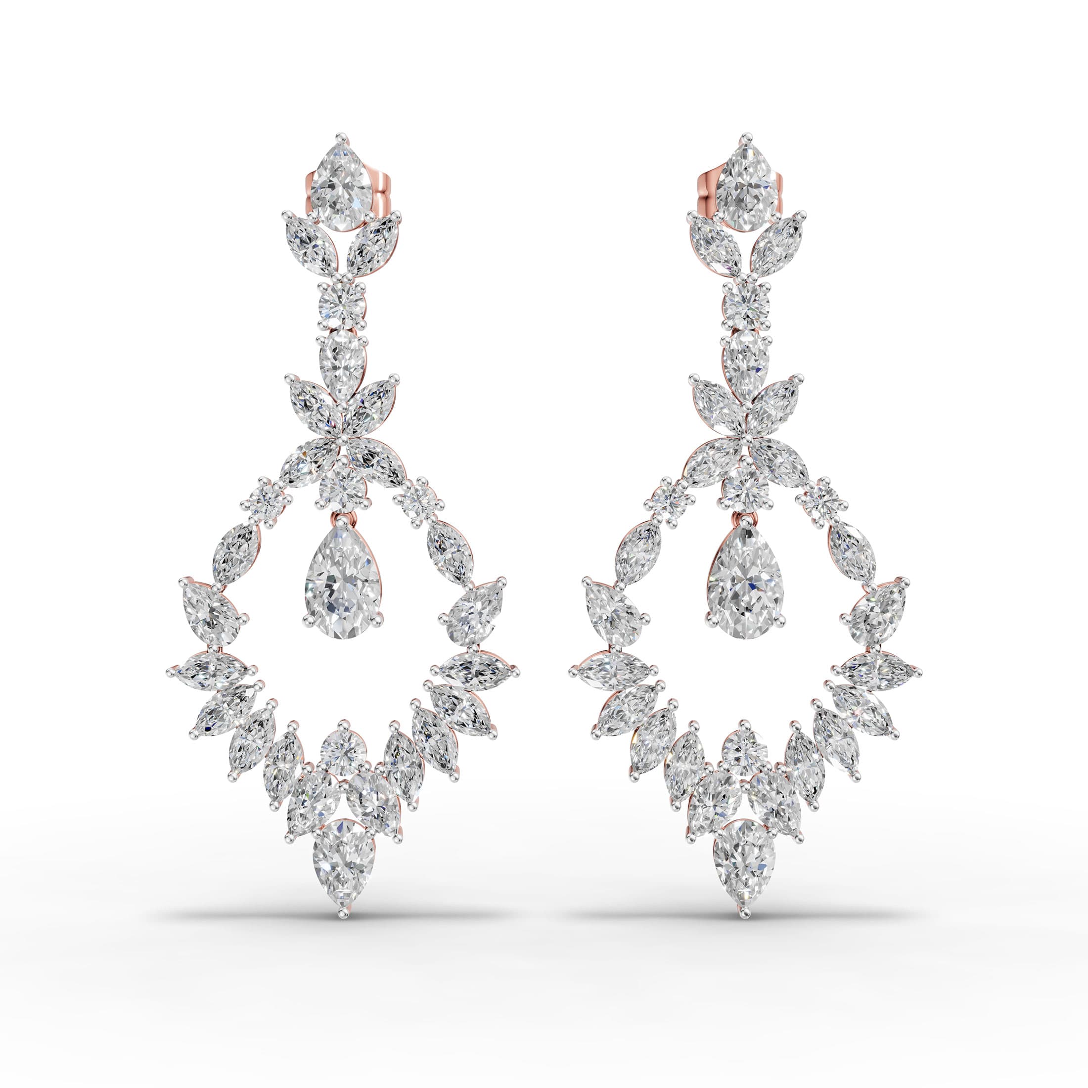 Soiree Pear Drop Earrings