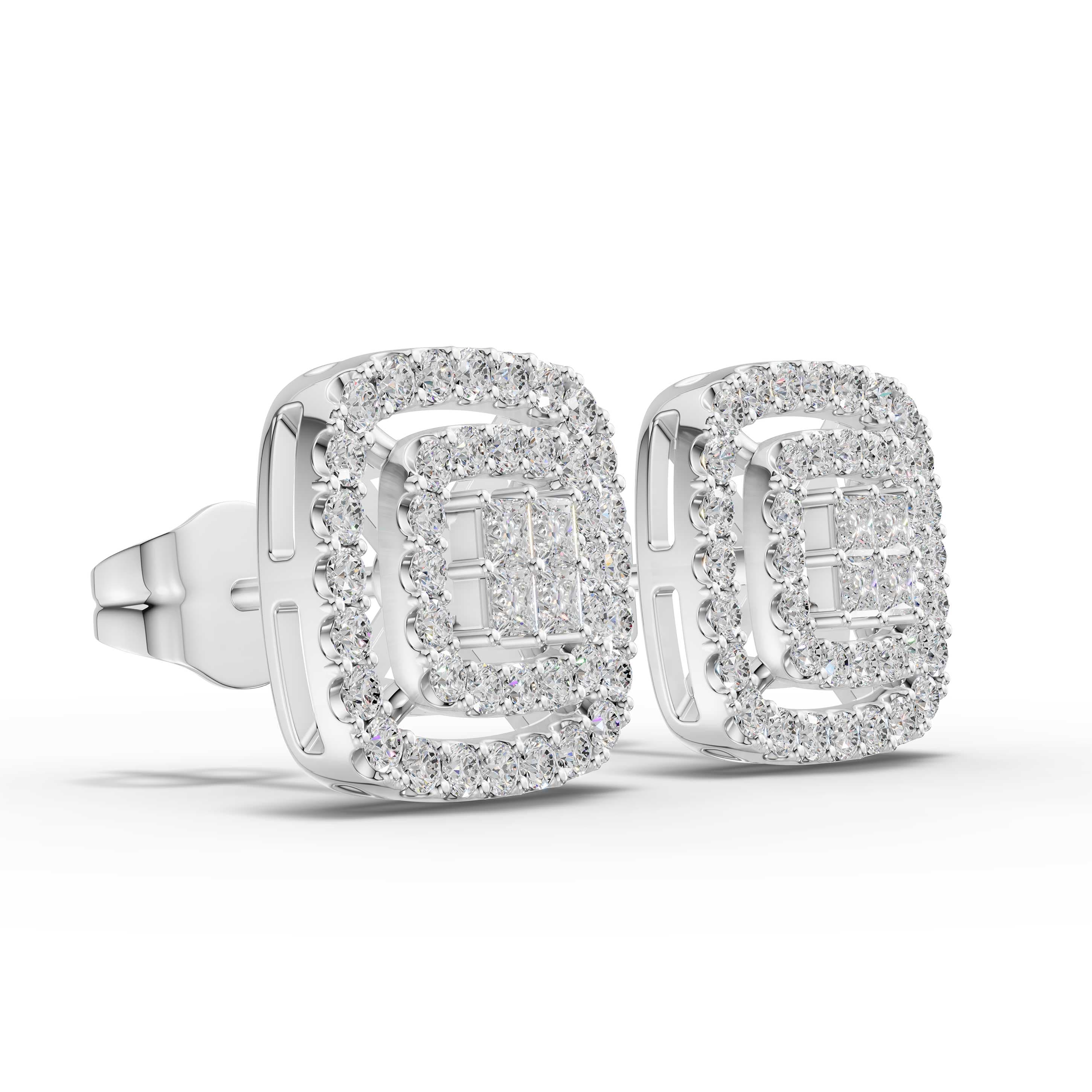 Pleat Princess Studs