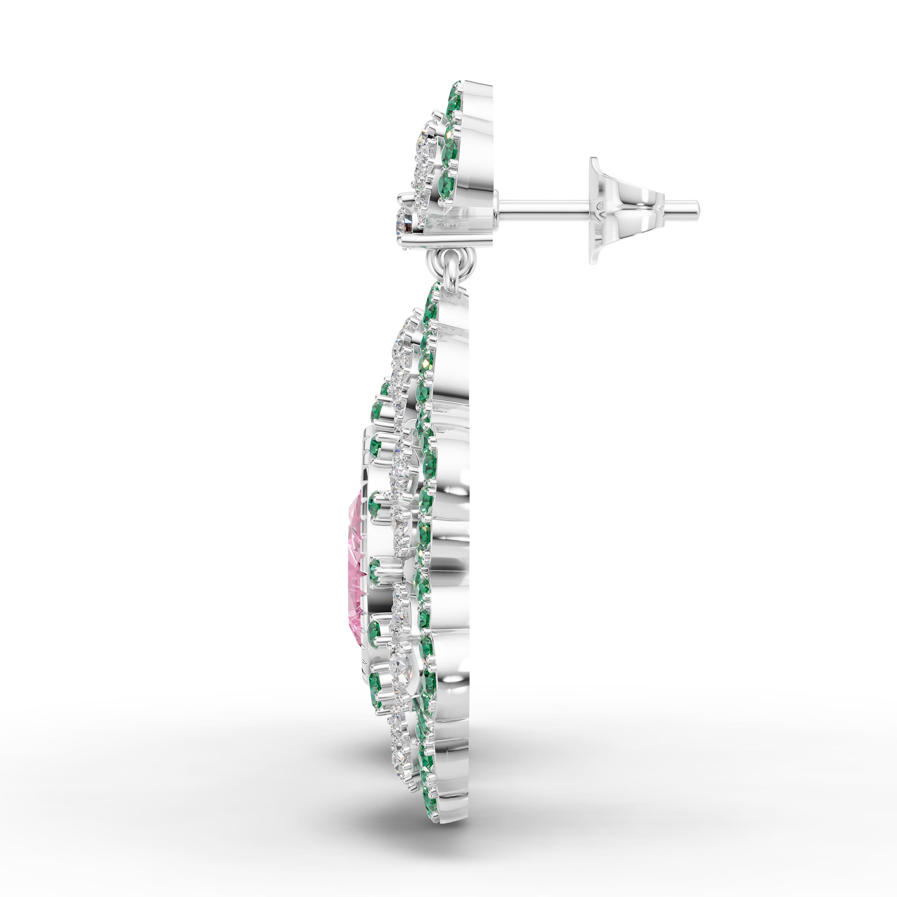 Aubade Emerald Drop Earrings