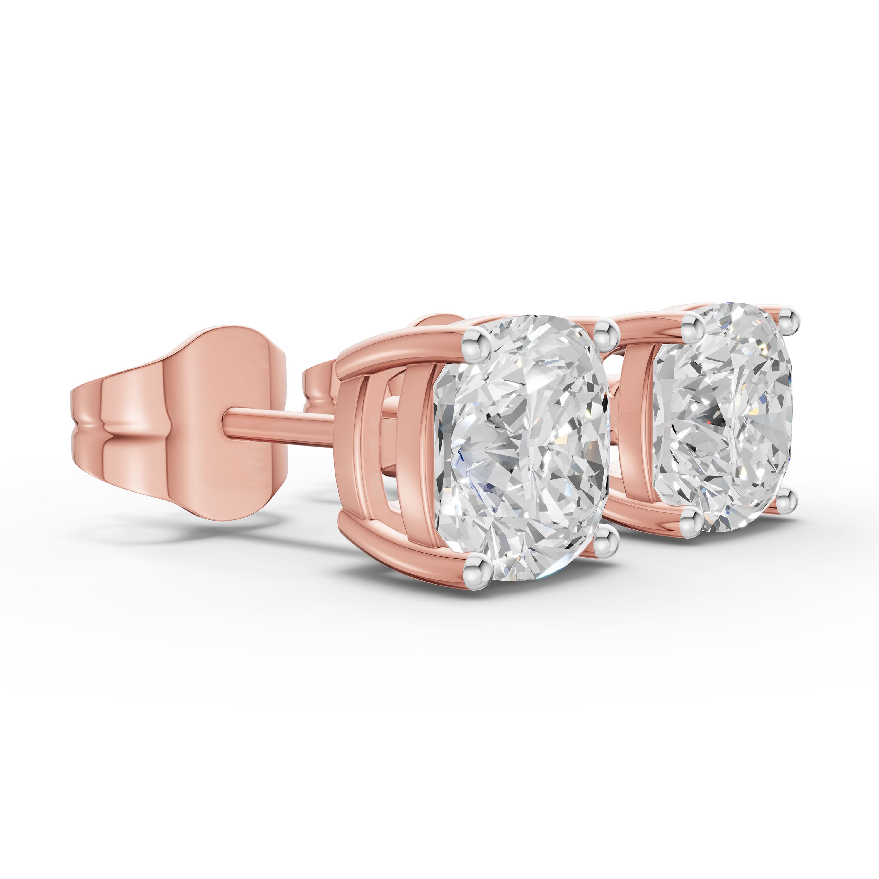 Praline Cushion Studs