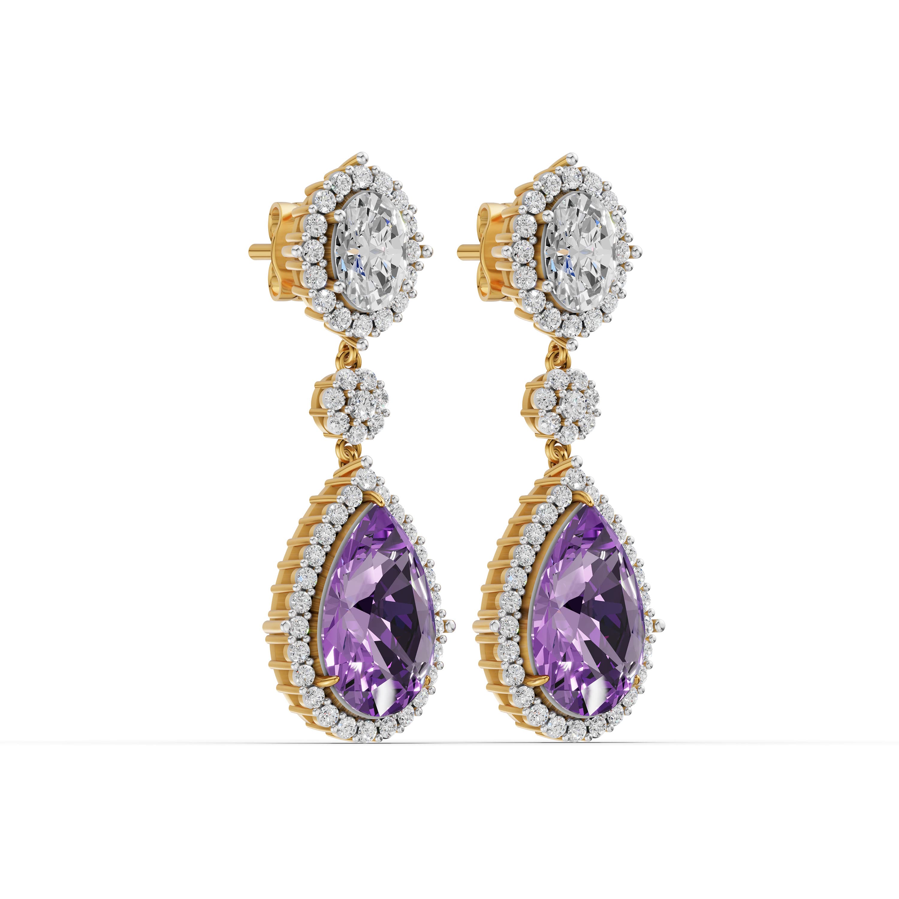 Twirl Drop Earrings