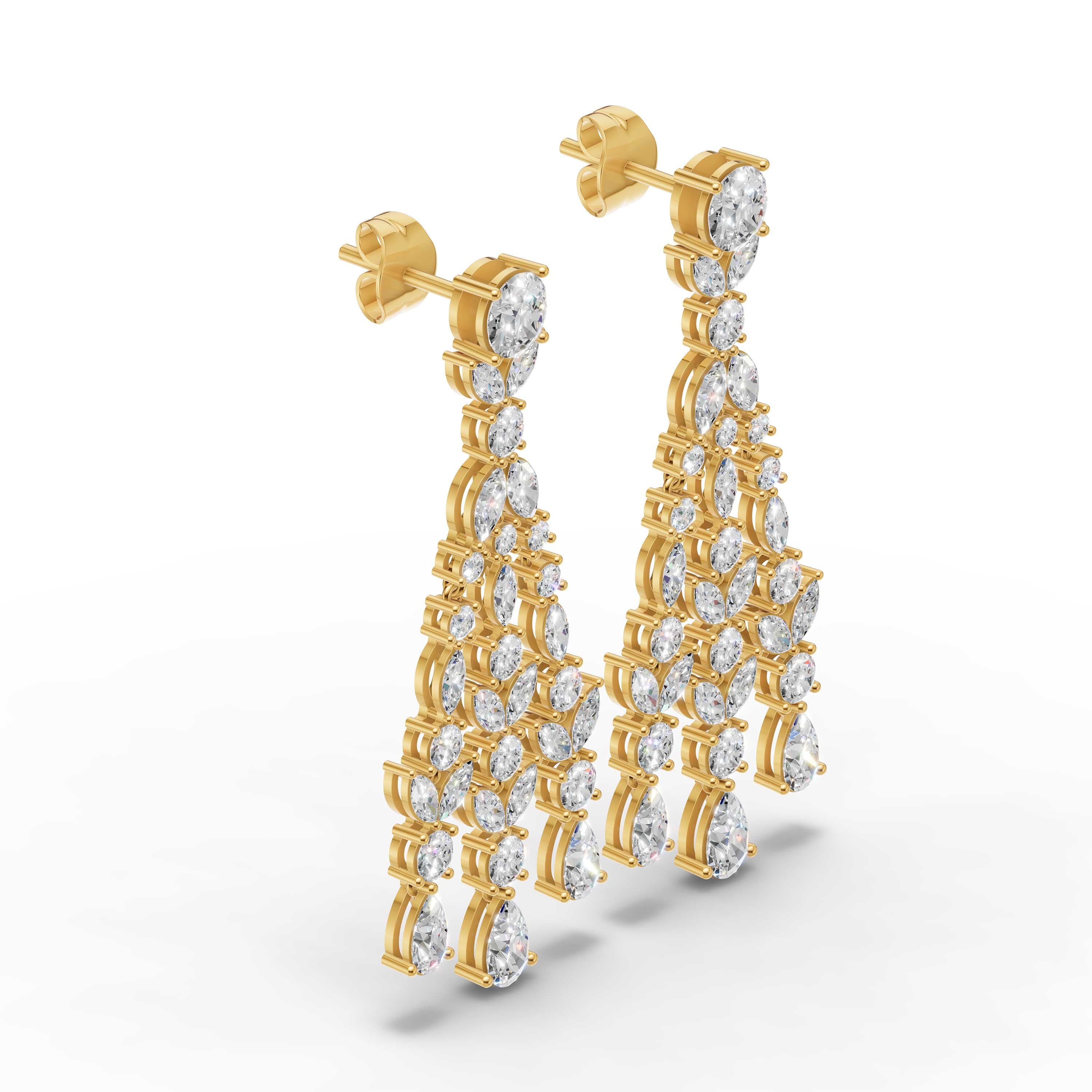 Corvelle Marquise Drop Earrings