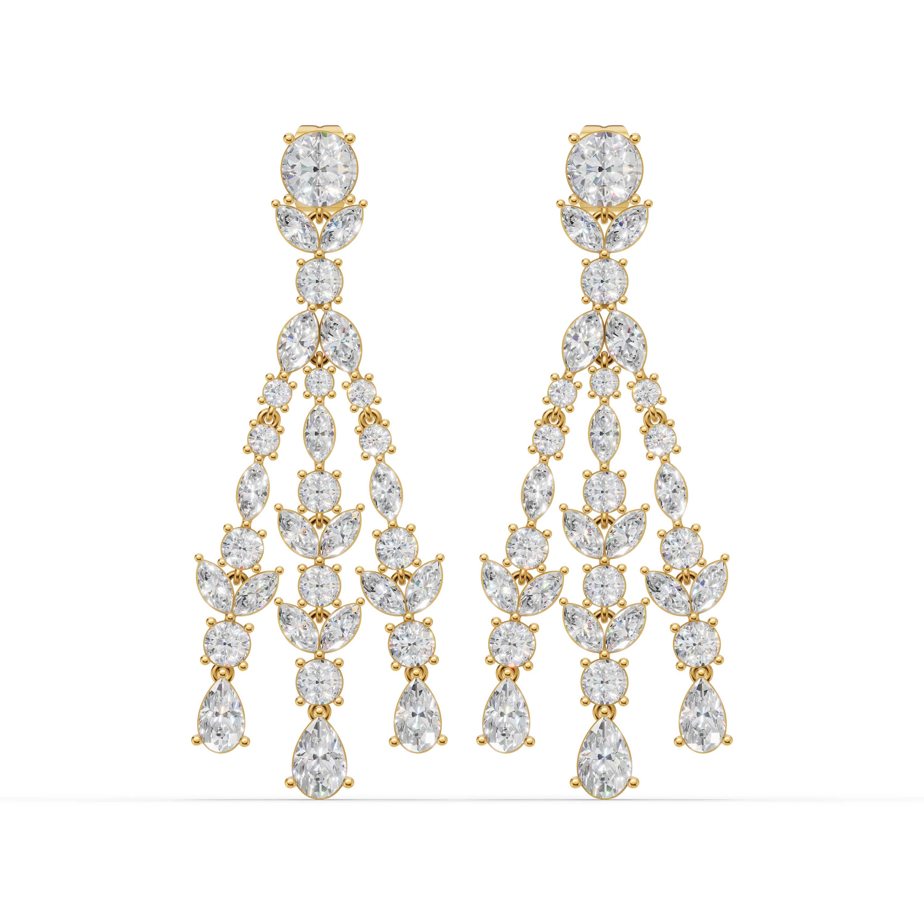 Corvelle Marquise Drop Earrings