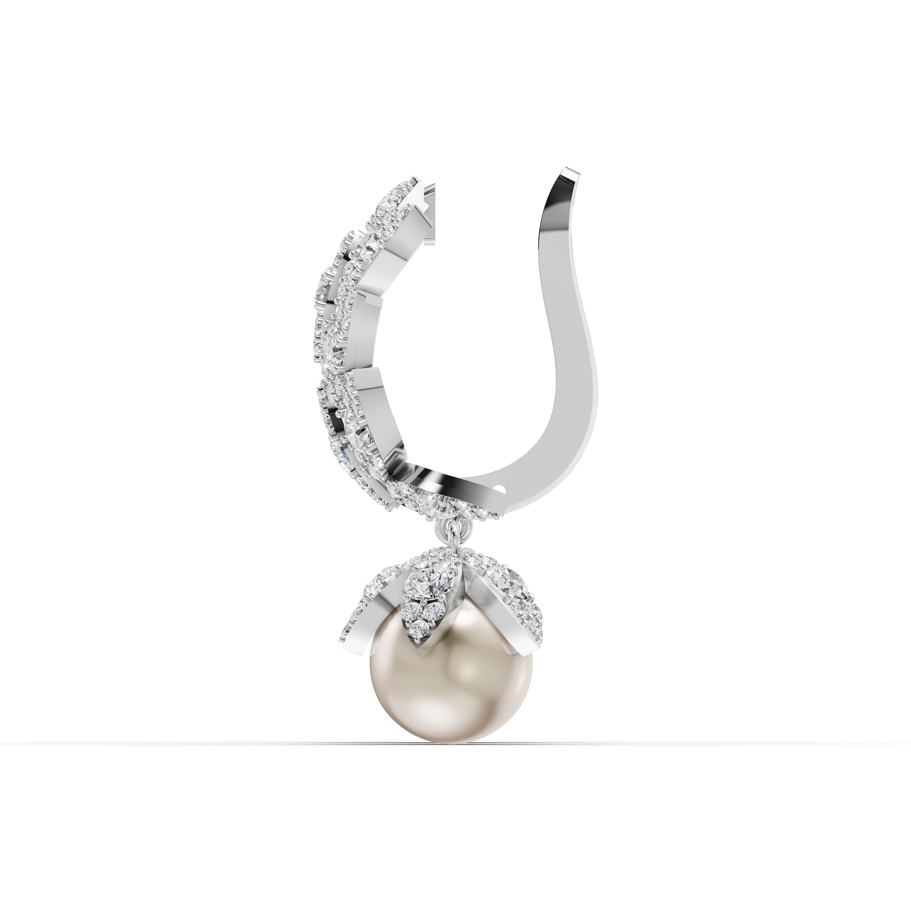 Etude Pave Drop Earrings