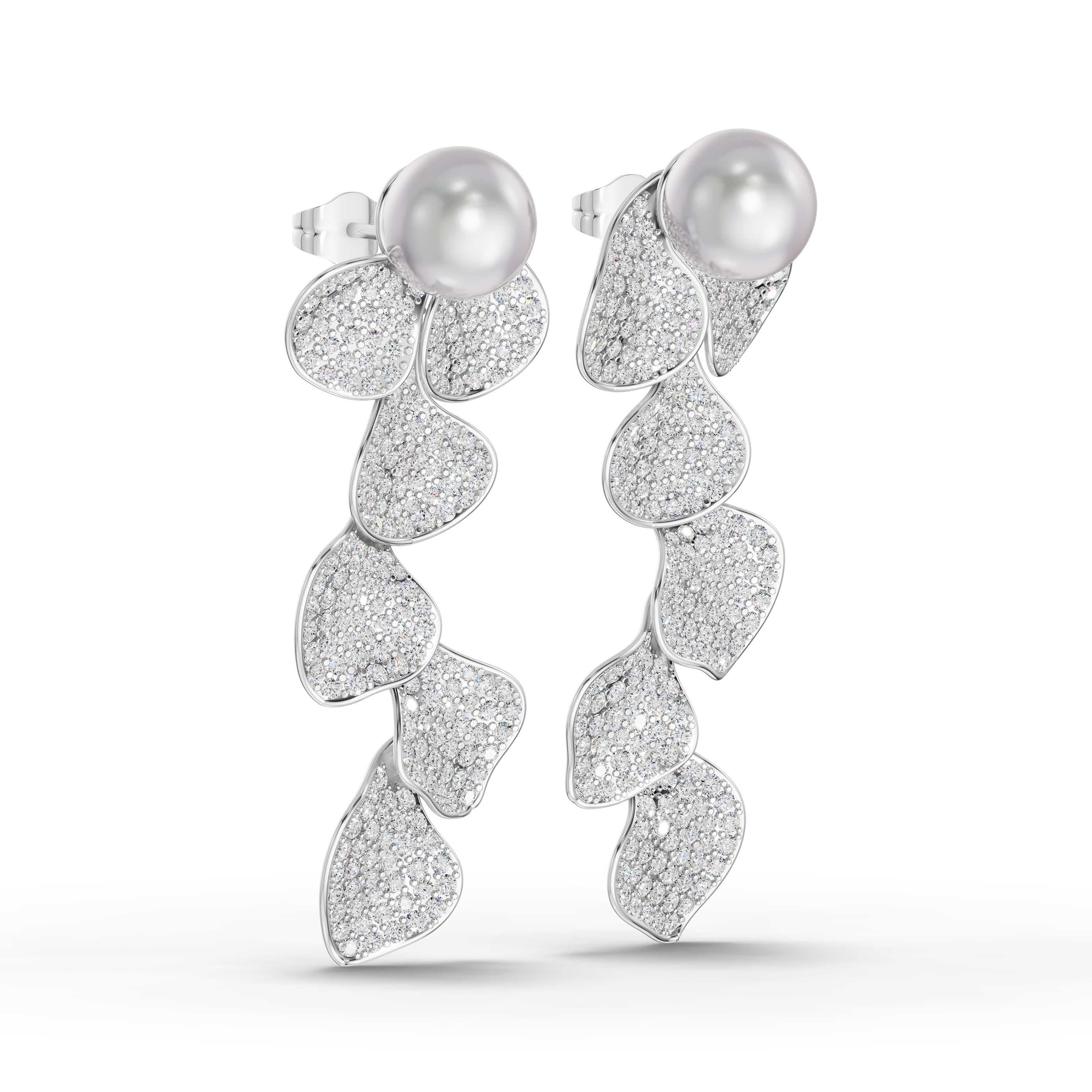 Nebula Cascade Drop Earrings