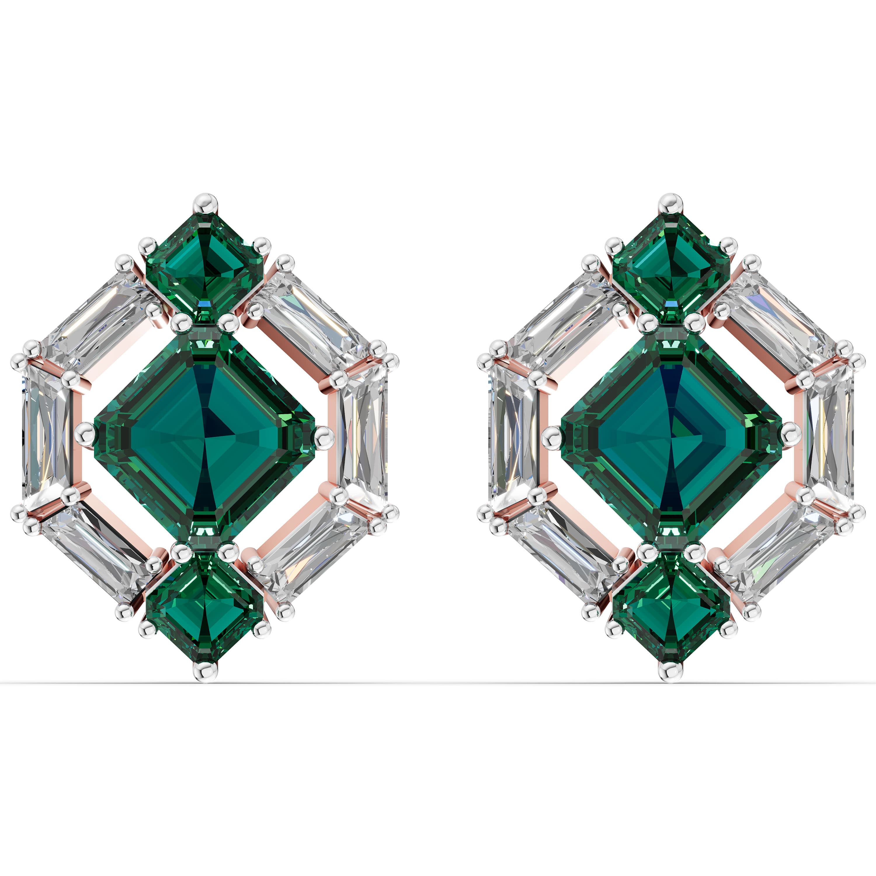 Bastion Baguette Earrings