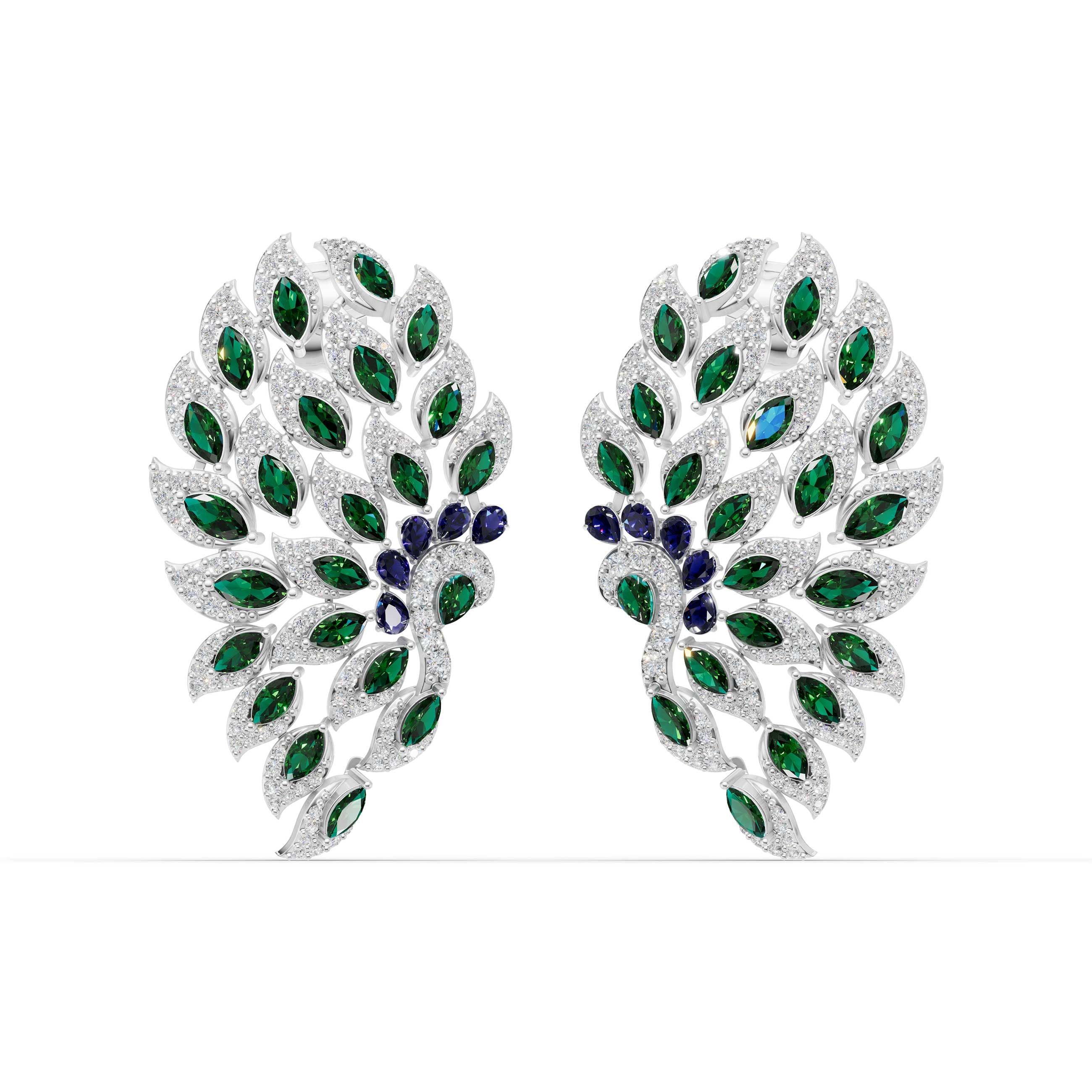 Novara Emerald Drop Earrings
