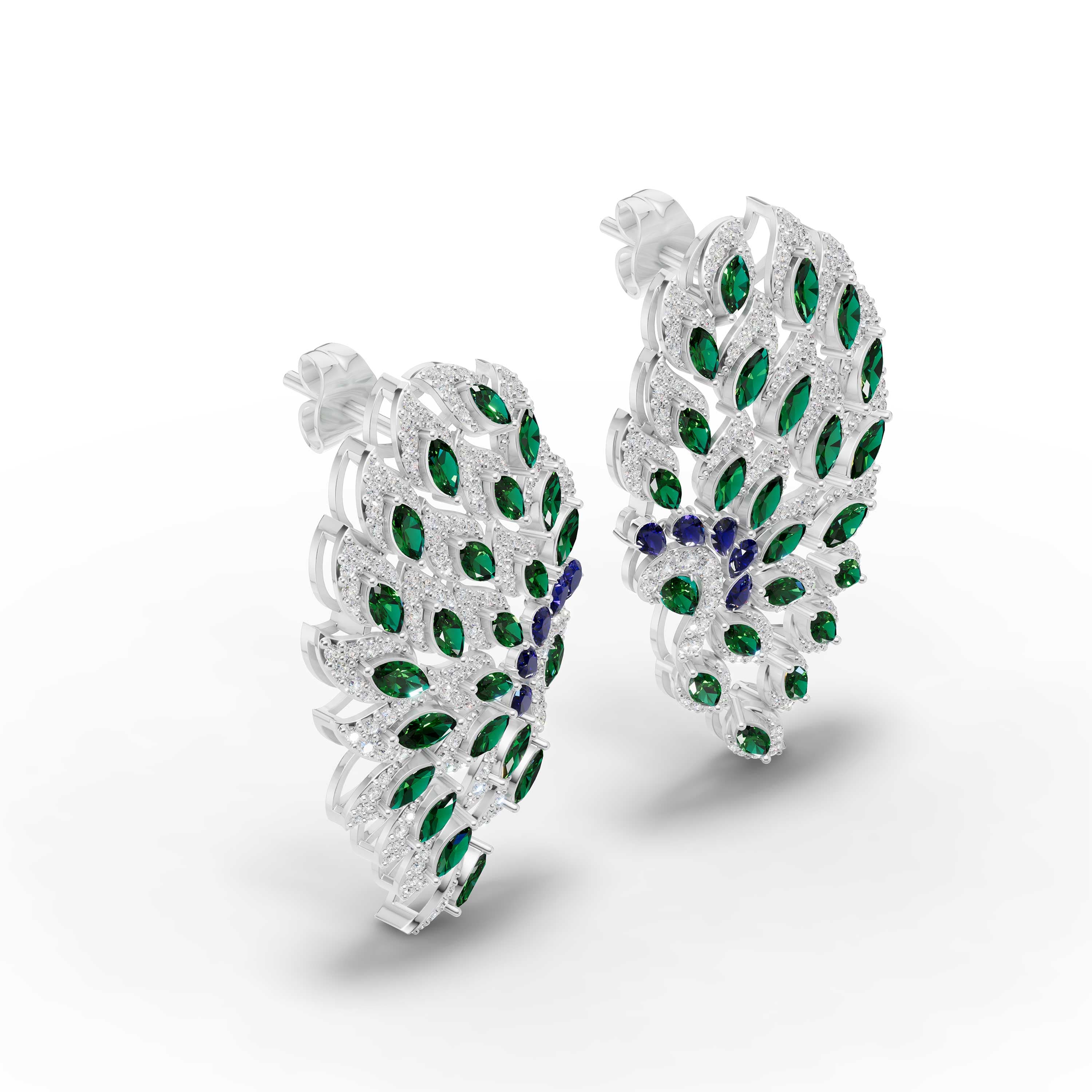 Novara Emerald Drop Earrings