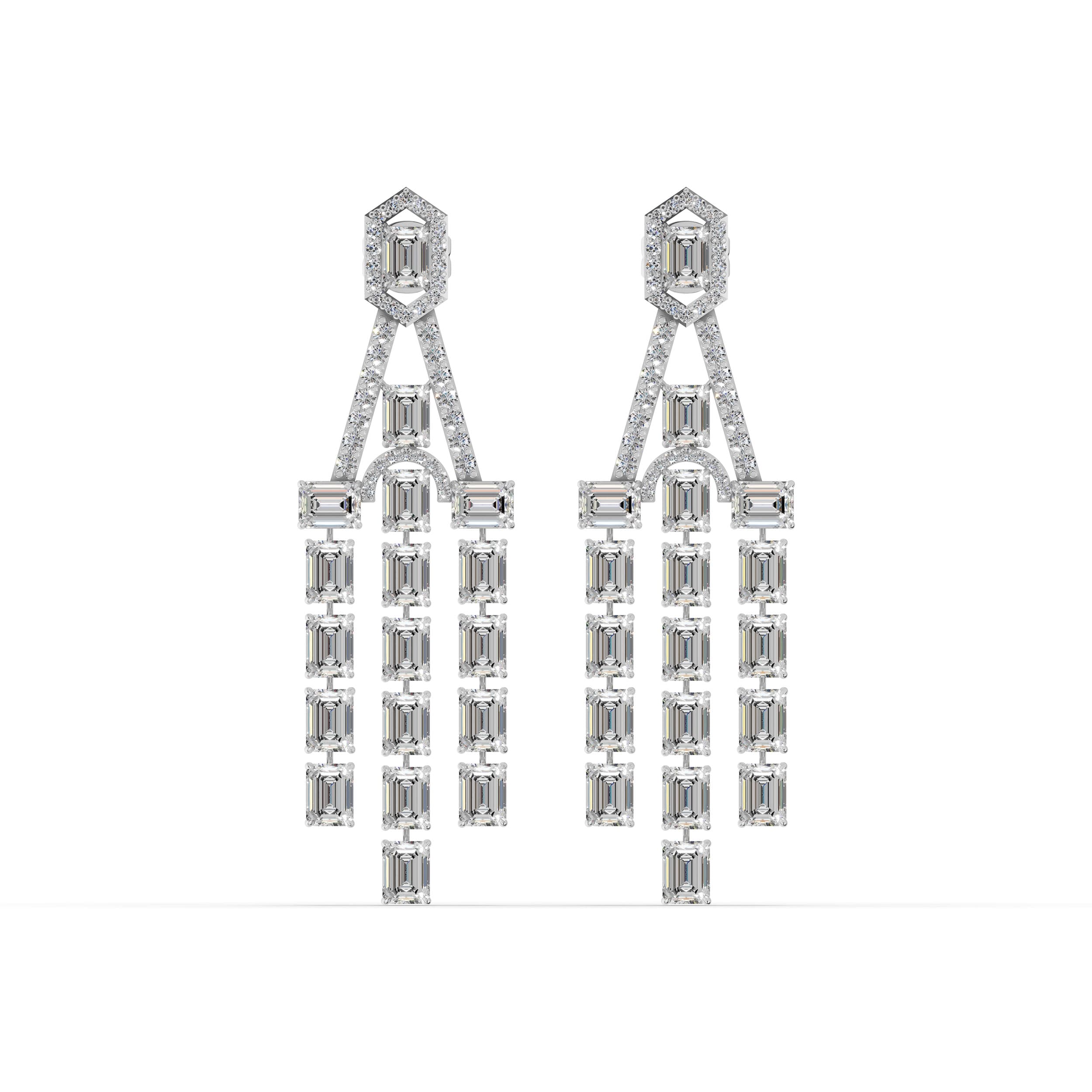 Altaire Emerald Drop Earrings