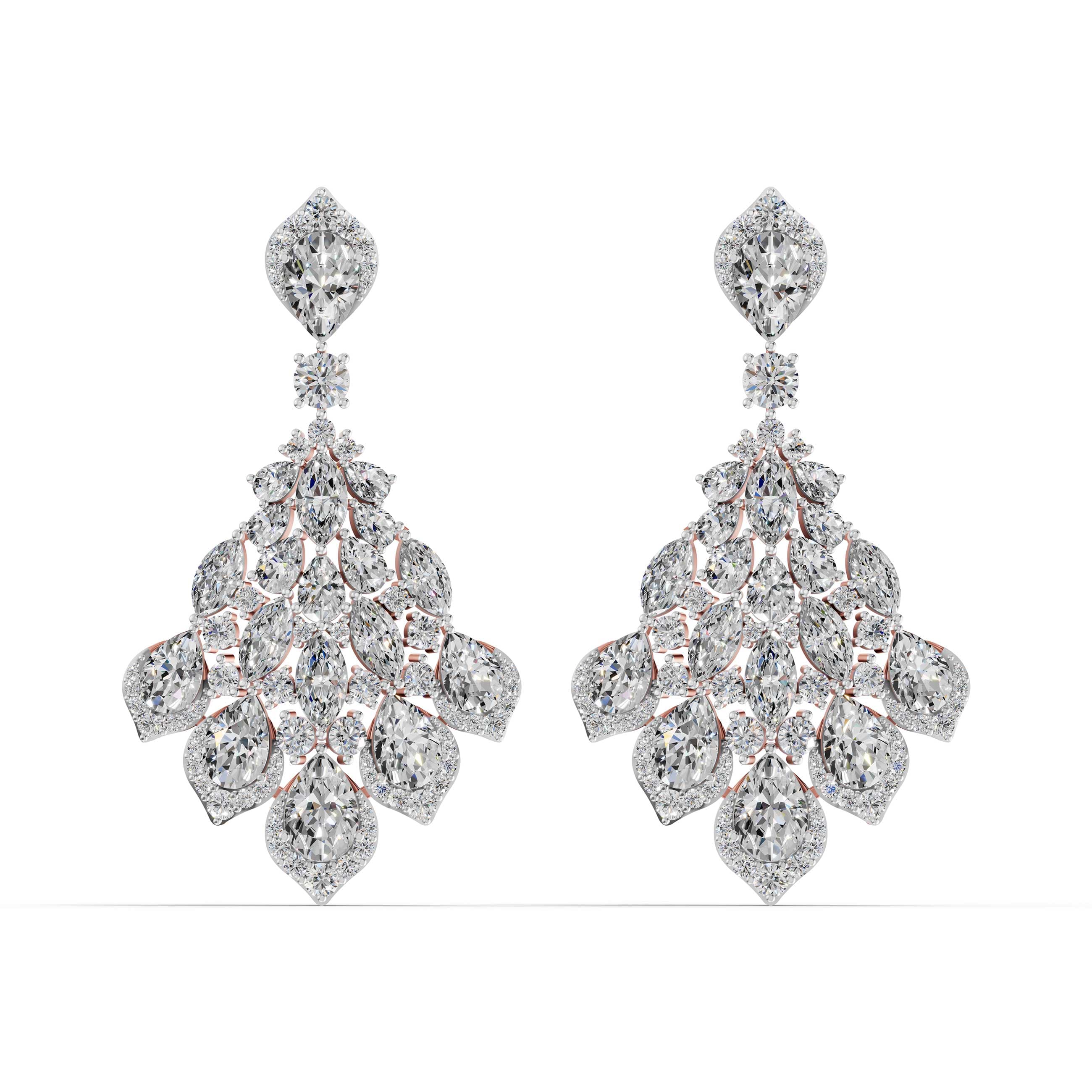 Draconid Pear Drop Earrings