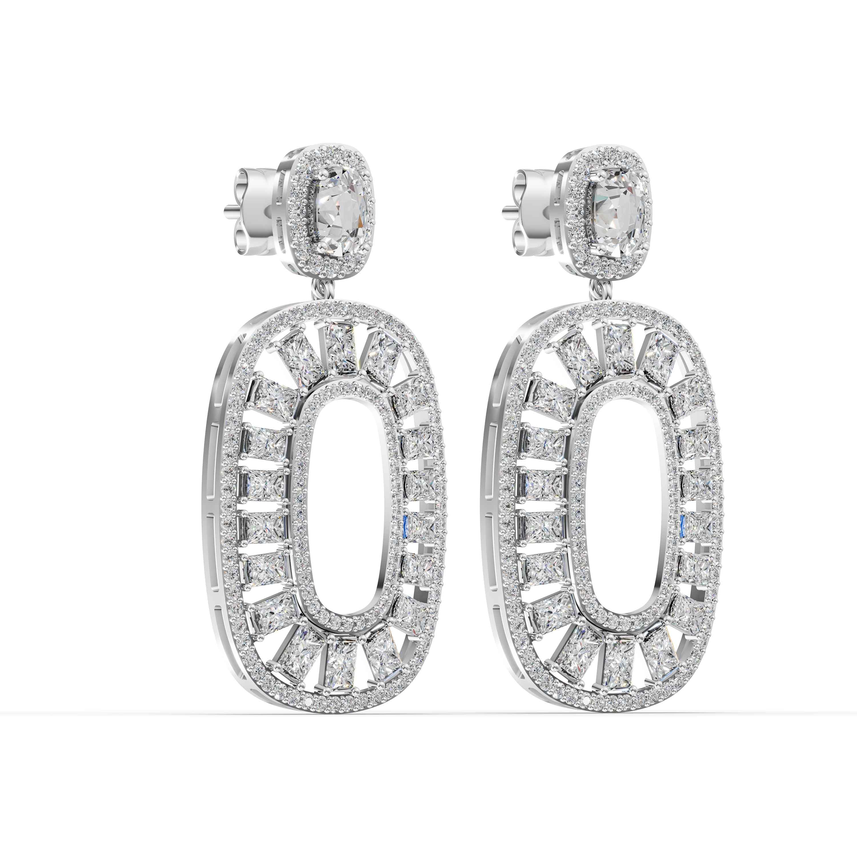 Geminid Radiant Drop Earrings