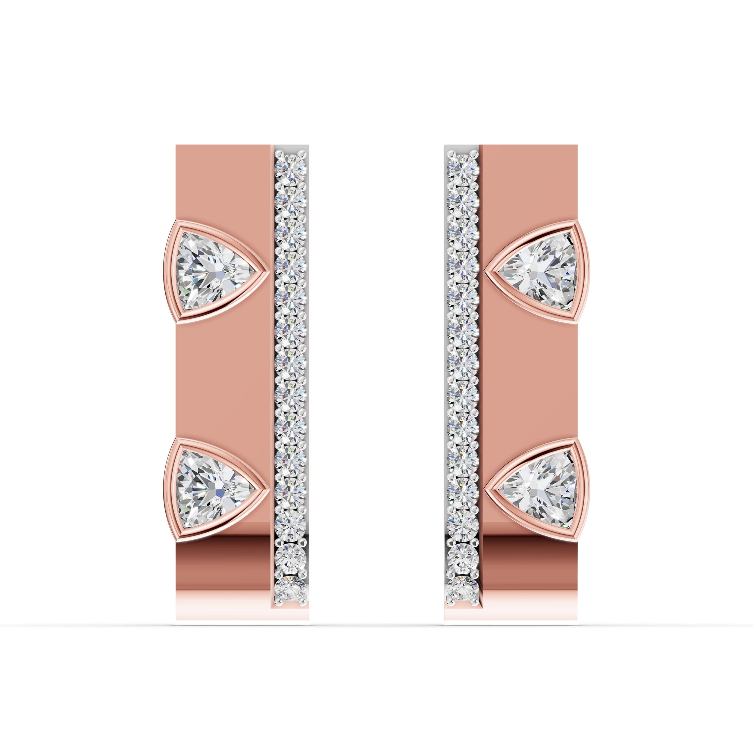 Fira Round Cluster Earrings