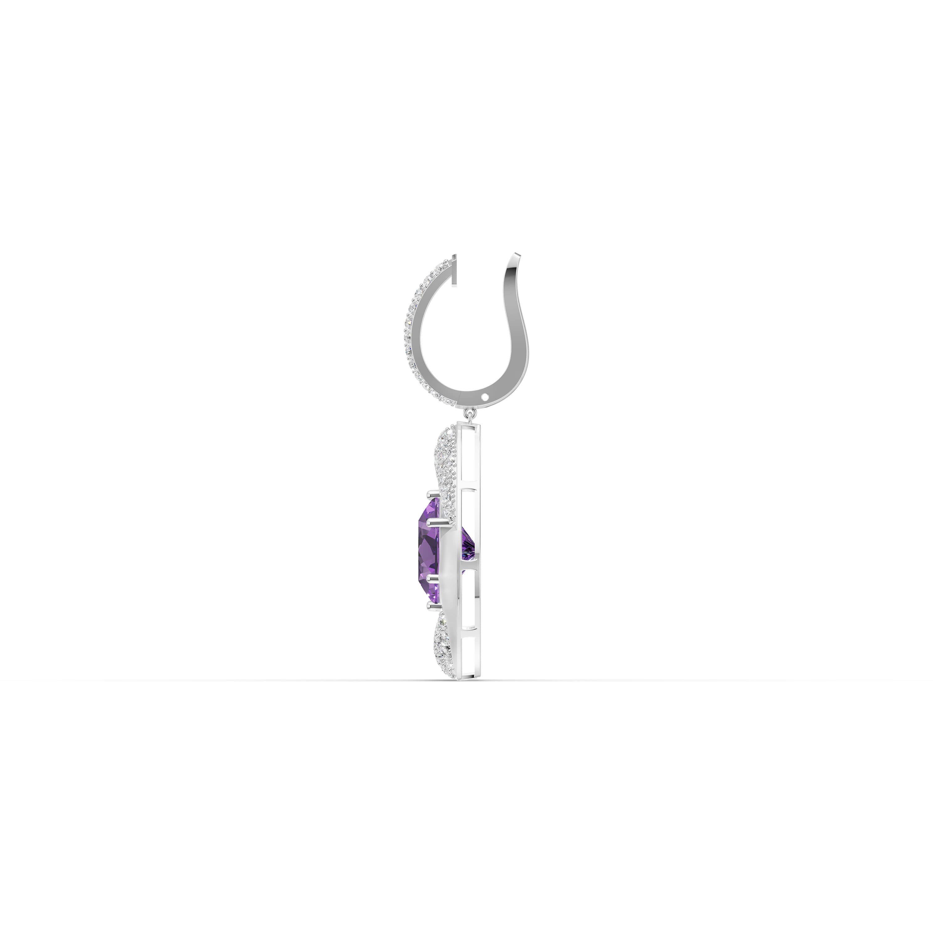 Bulwark Hexagon Drop Earrings