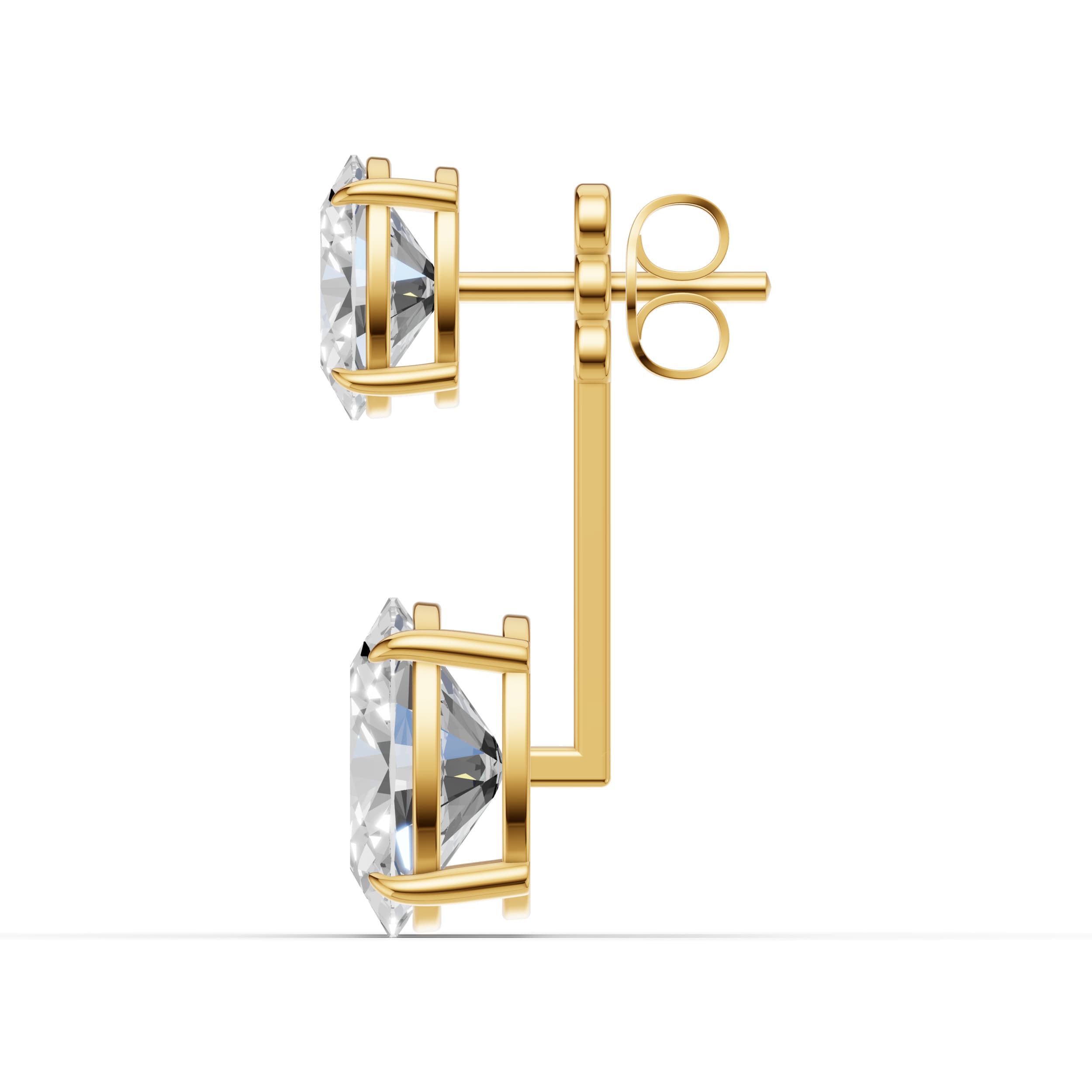 Norra Oval Cluster Earrings