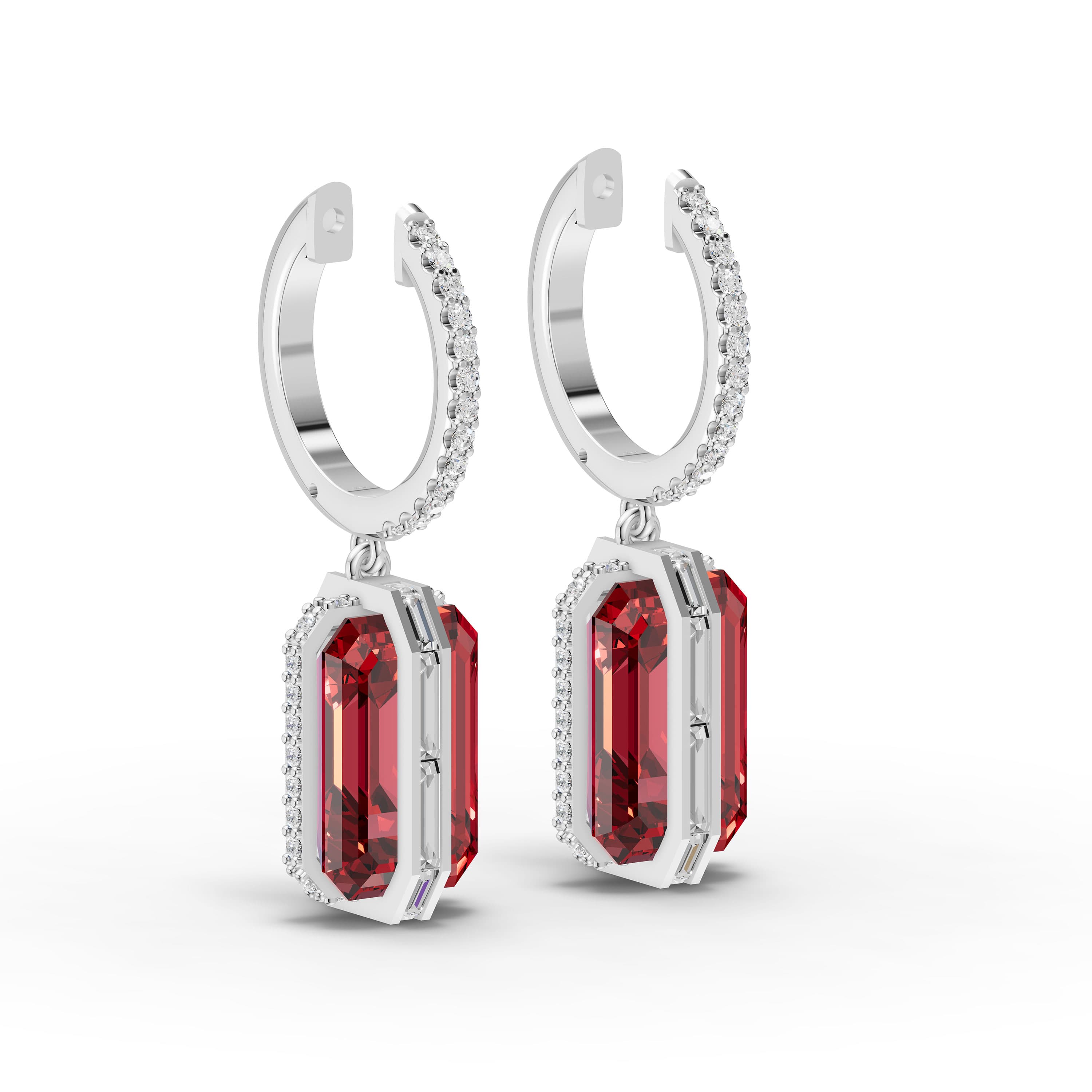 Noir Drop Earrings