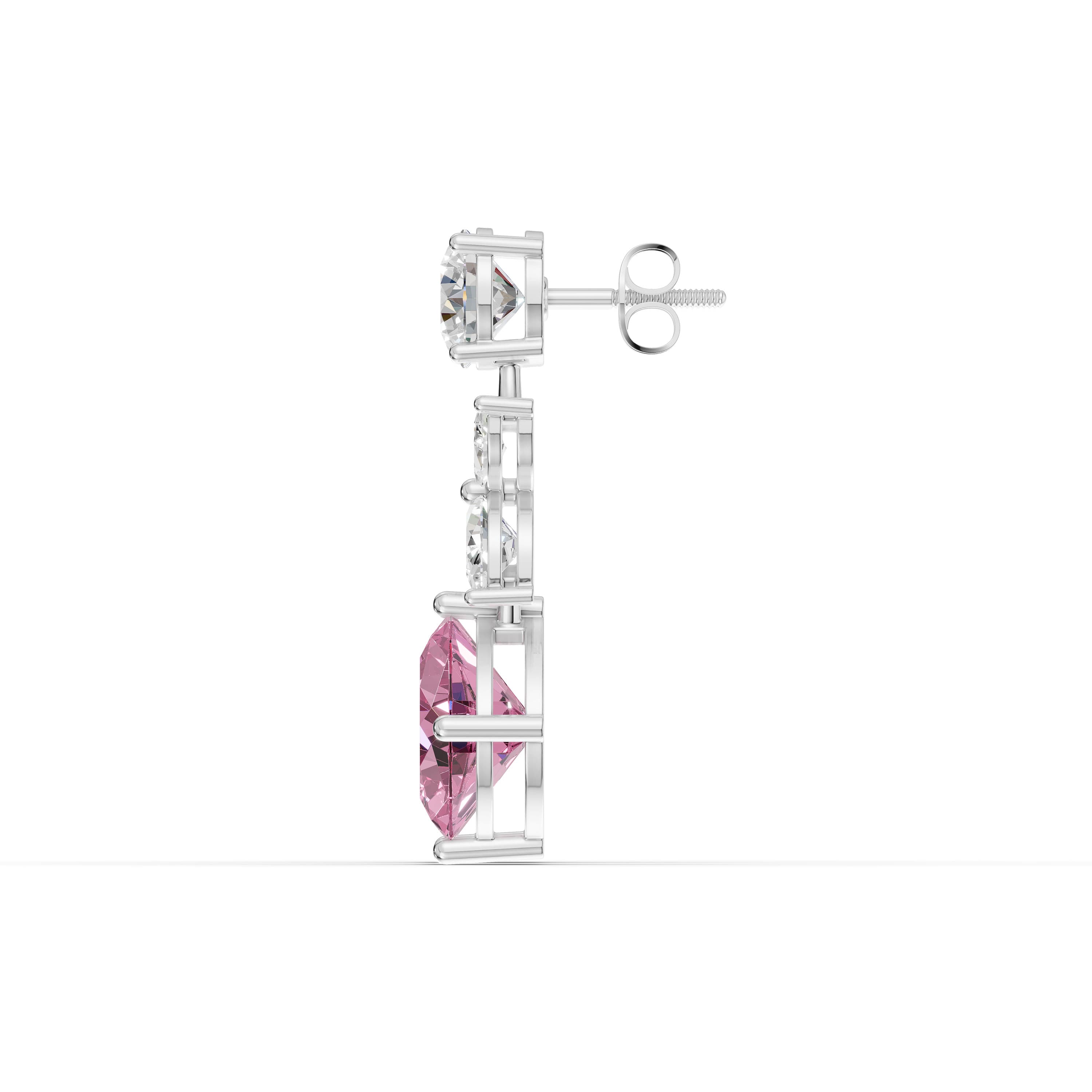 Azure Marquise Sapphire Drop Earrings