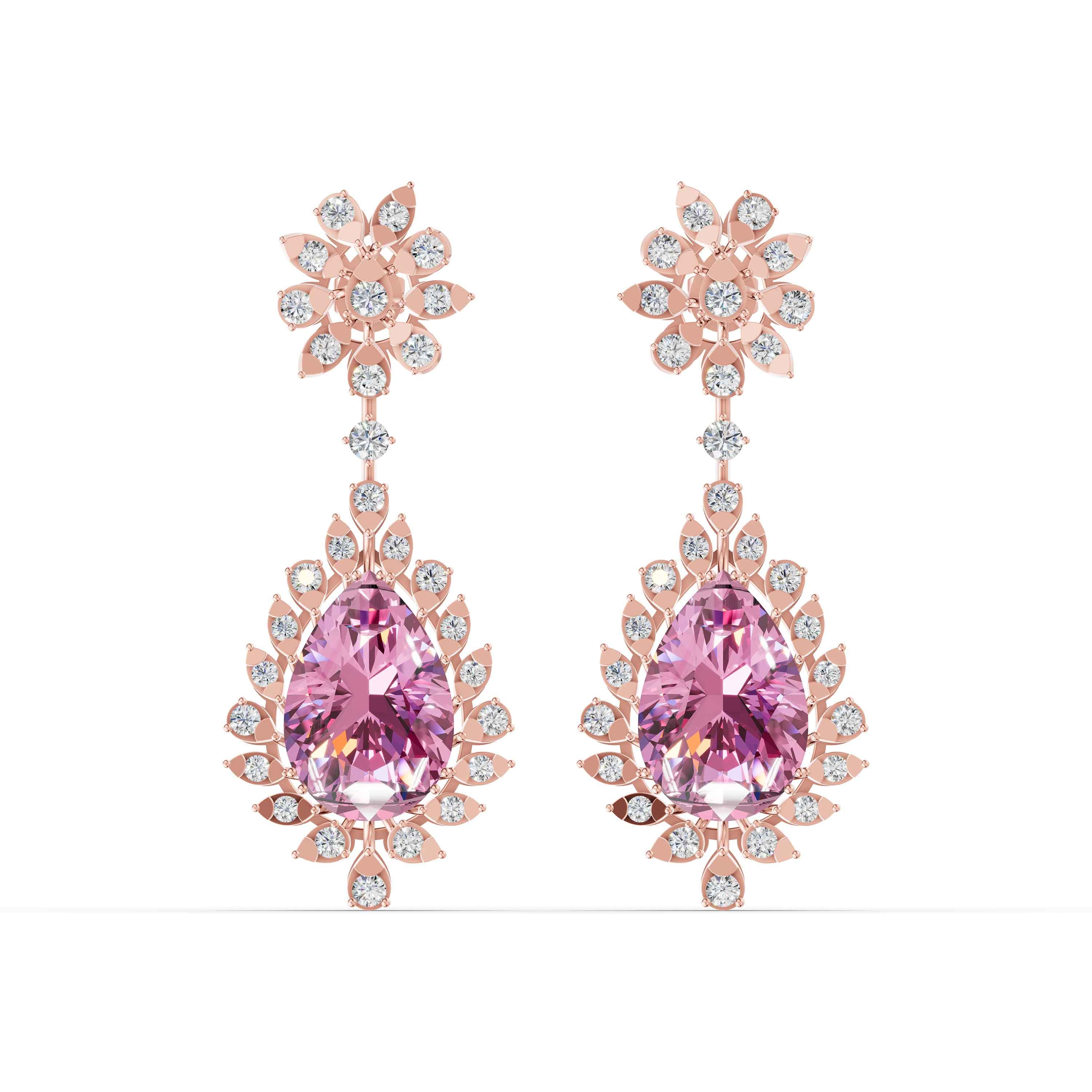 Belle Pear Drop Earrings