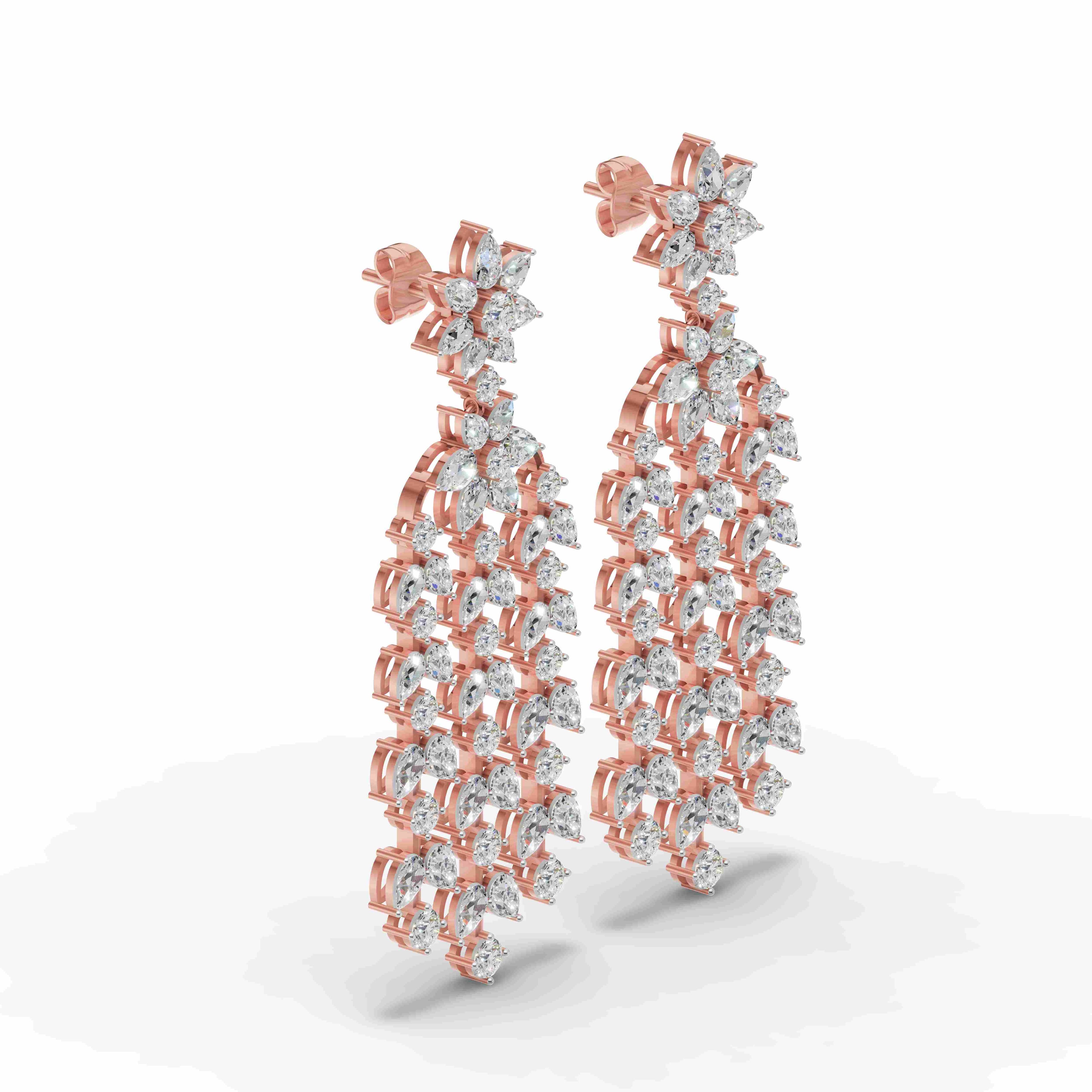 Noxal Pear Grand Earrings