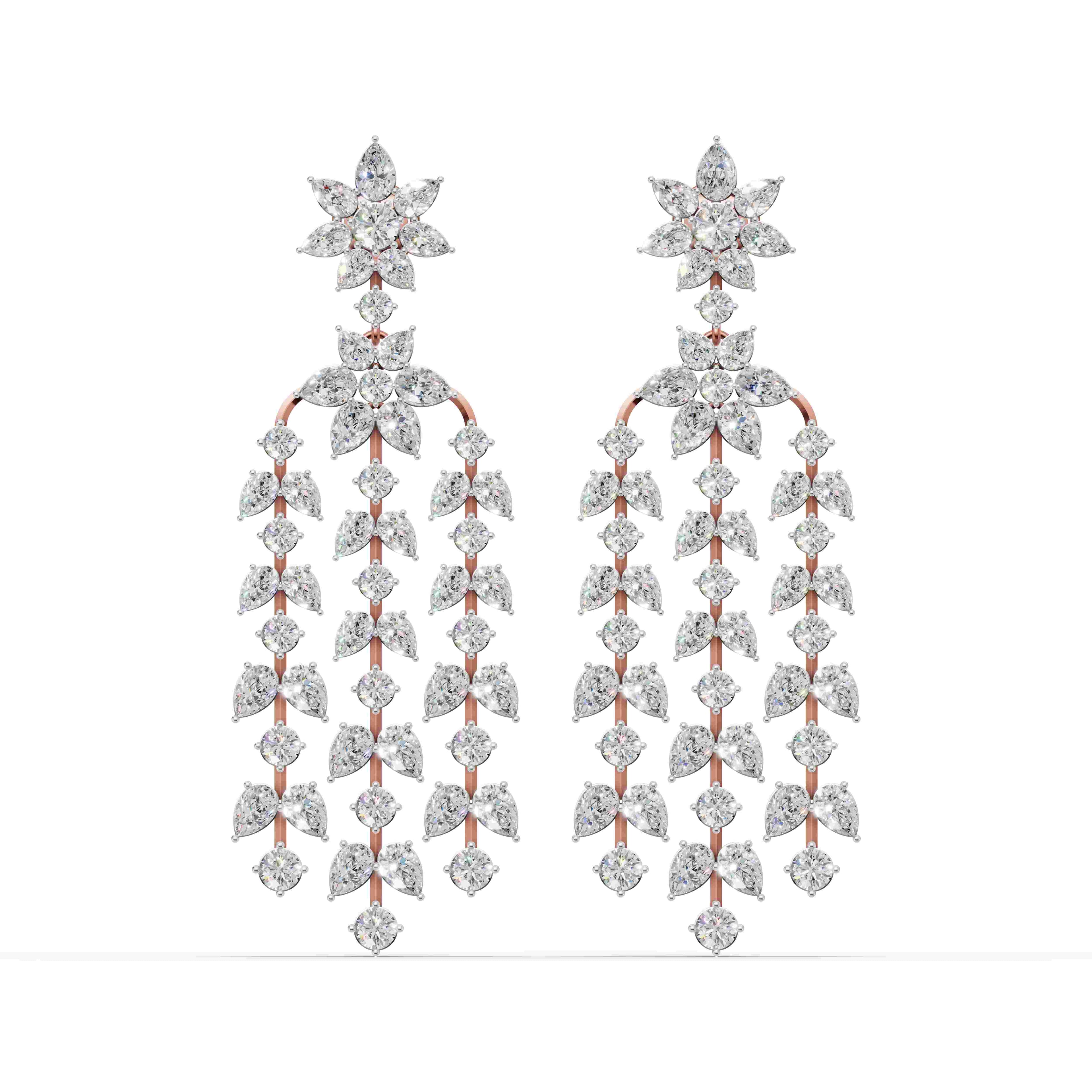 Noxal Pear Grand Earrings