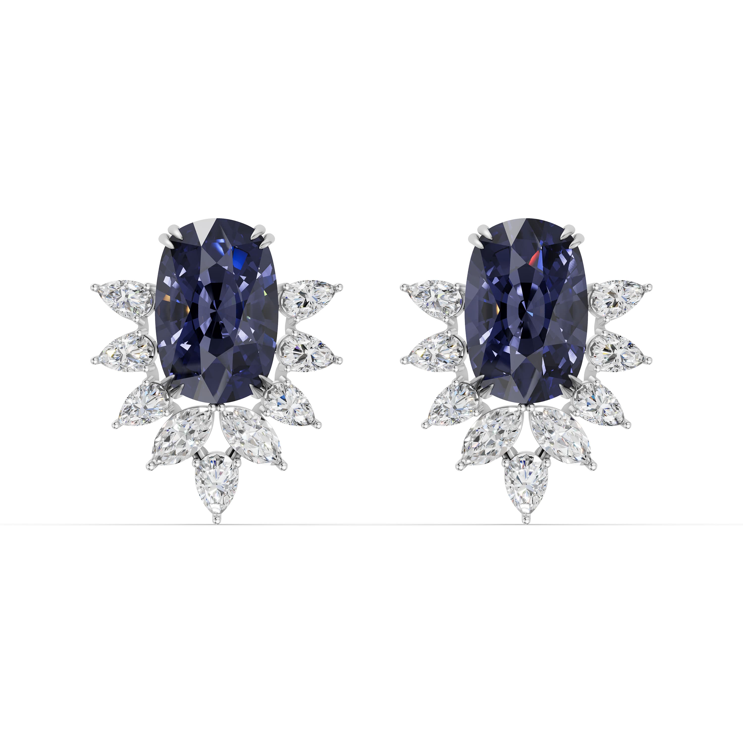 Solenne Pear Drop Earrings