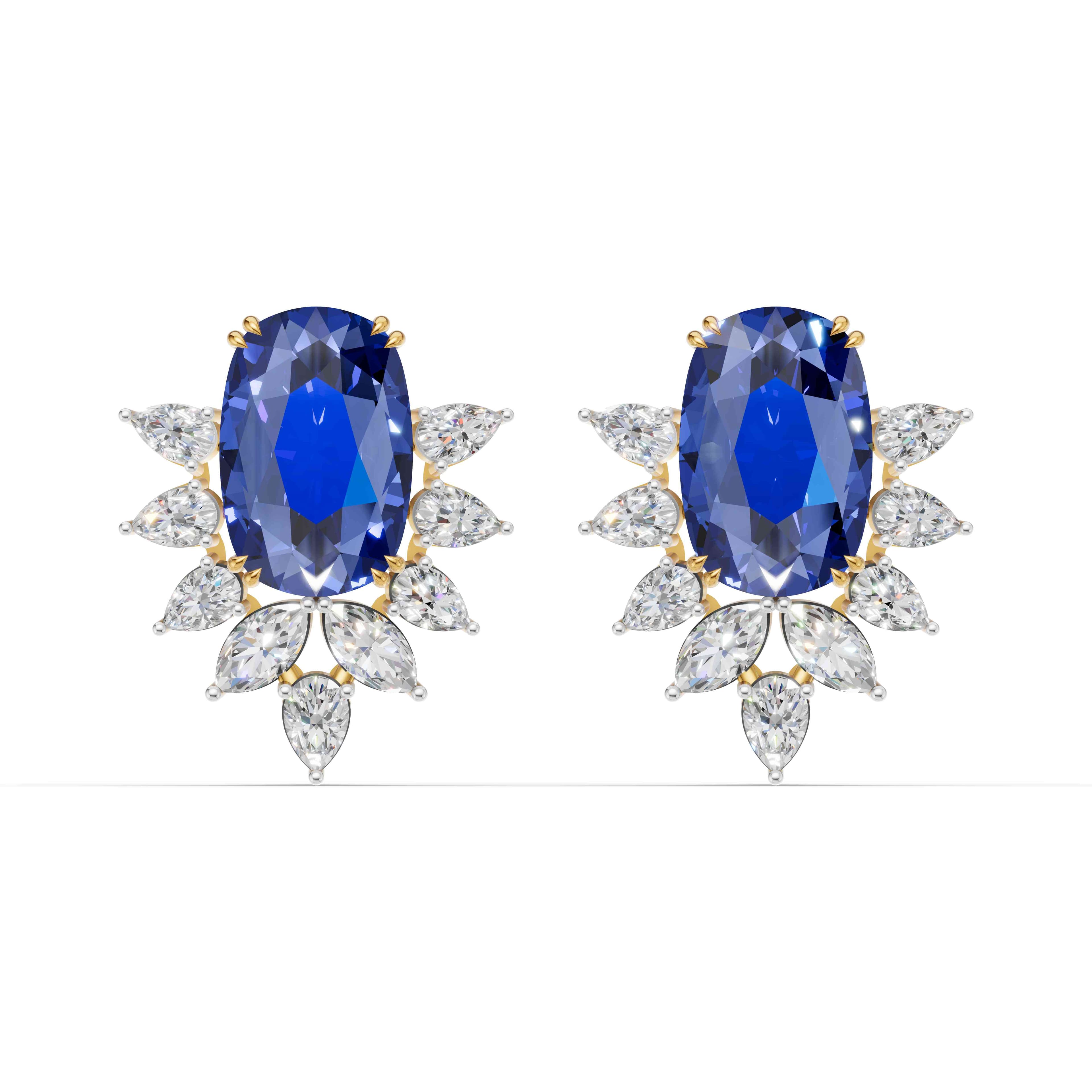 Solenne Pear Drop Earrings