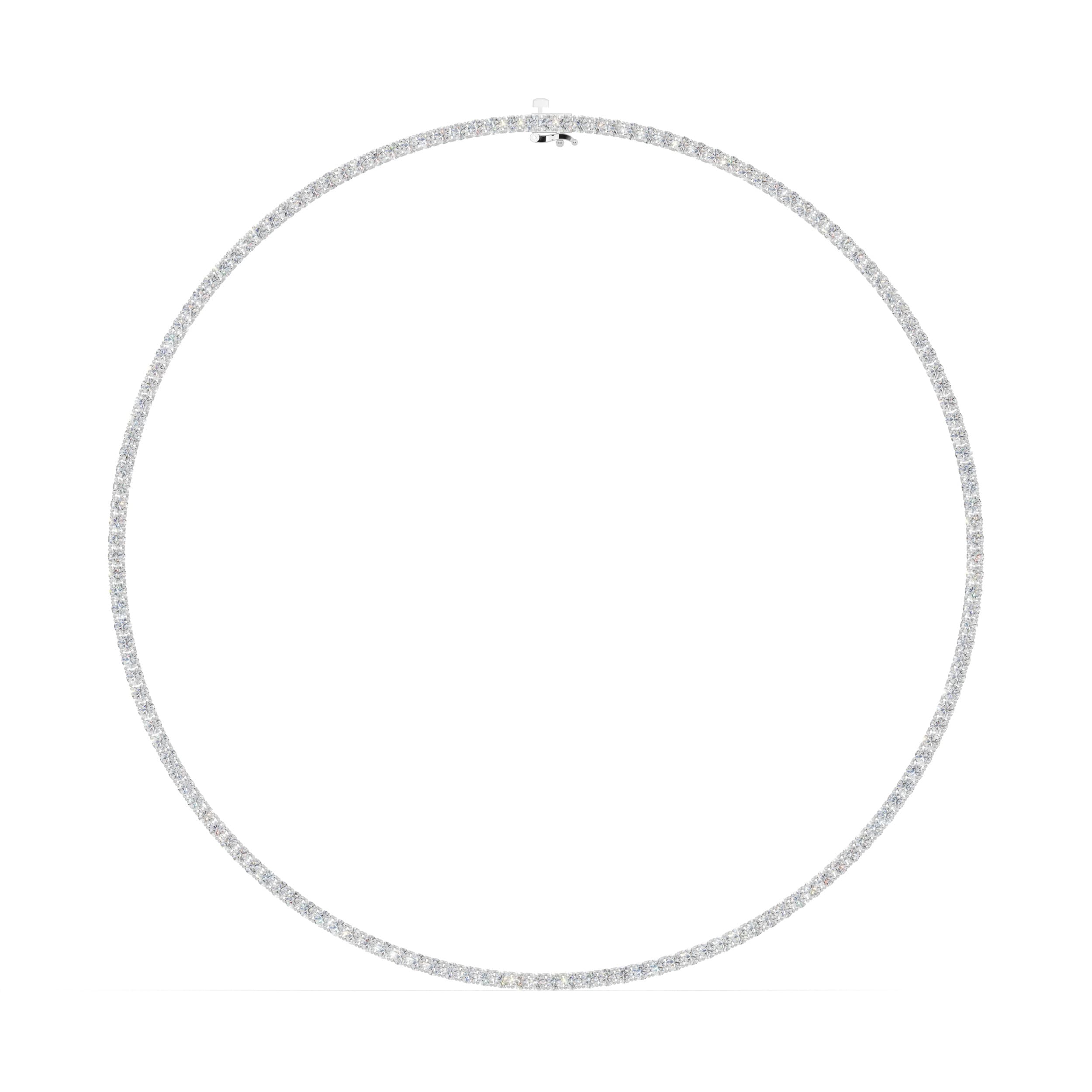 Faye Round Riviere Necklace