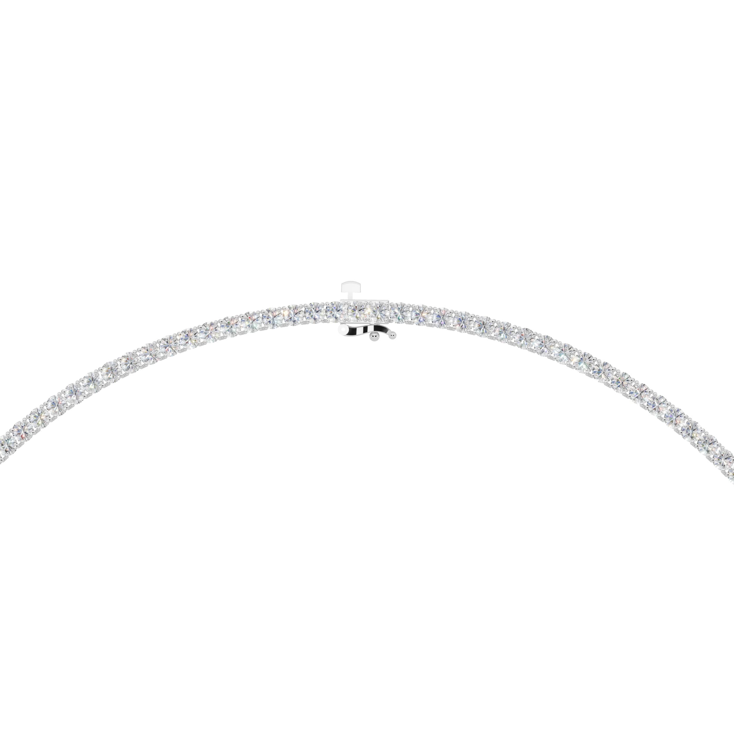 Faye Round Riviere Necklace