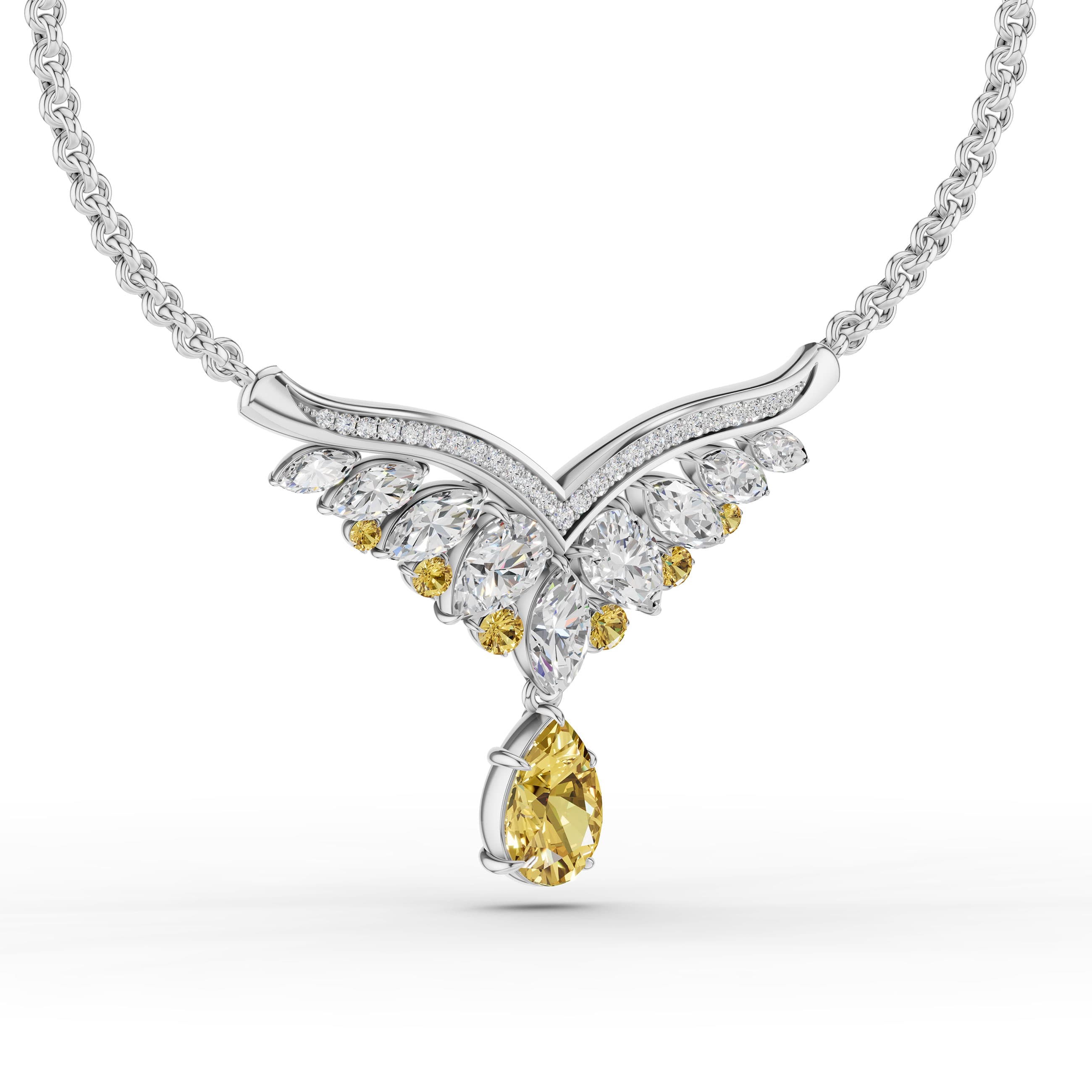 Elise Multi-Shape Necklace