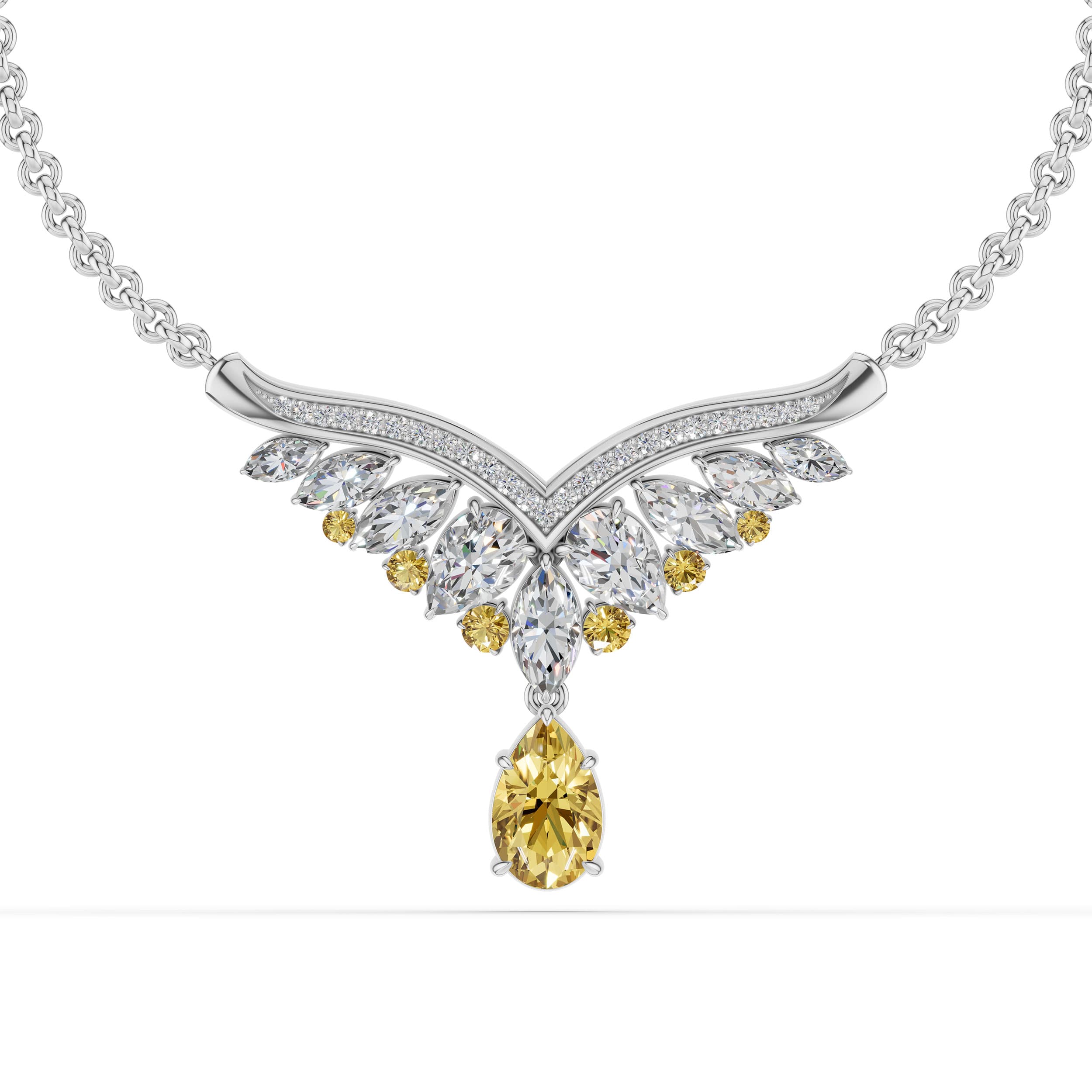 Elise Multi-Shape Necklace