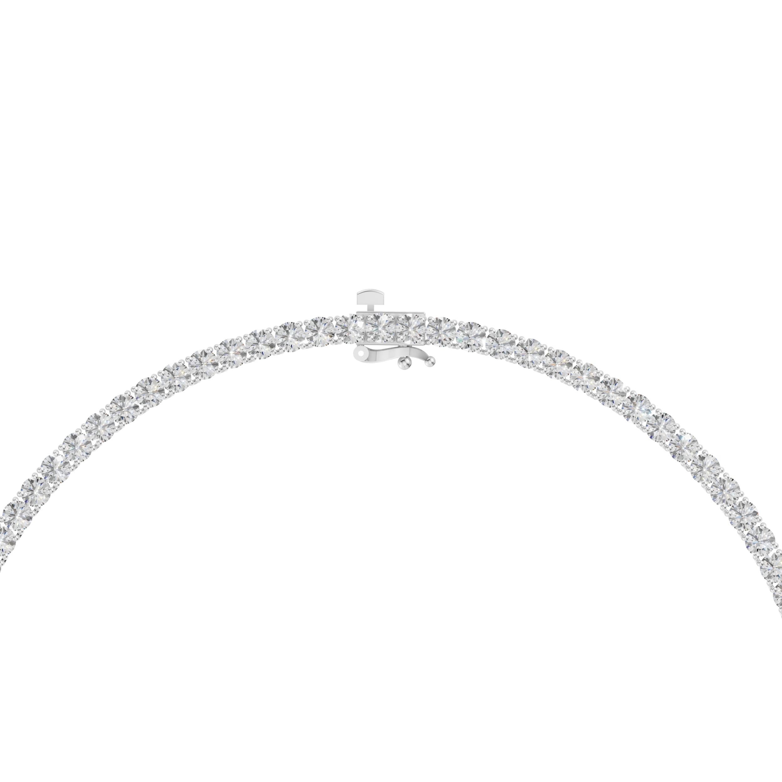 Galene Sapphire Line Necklace