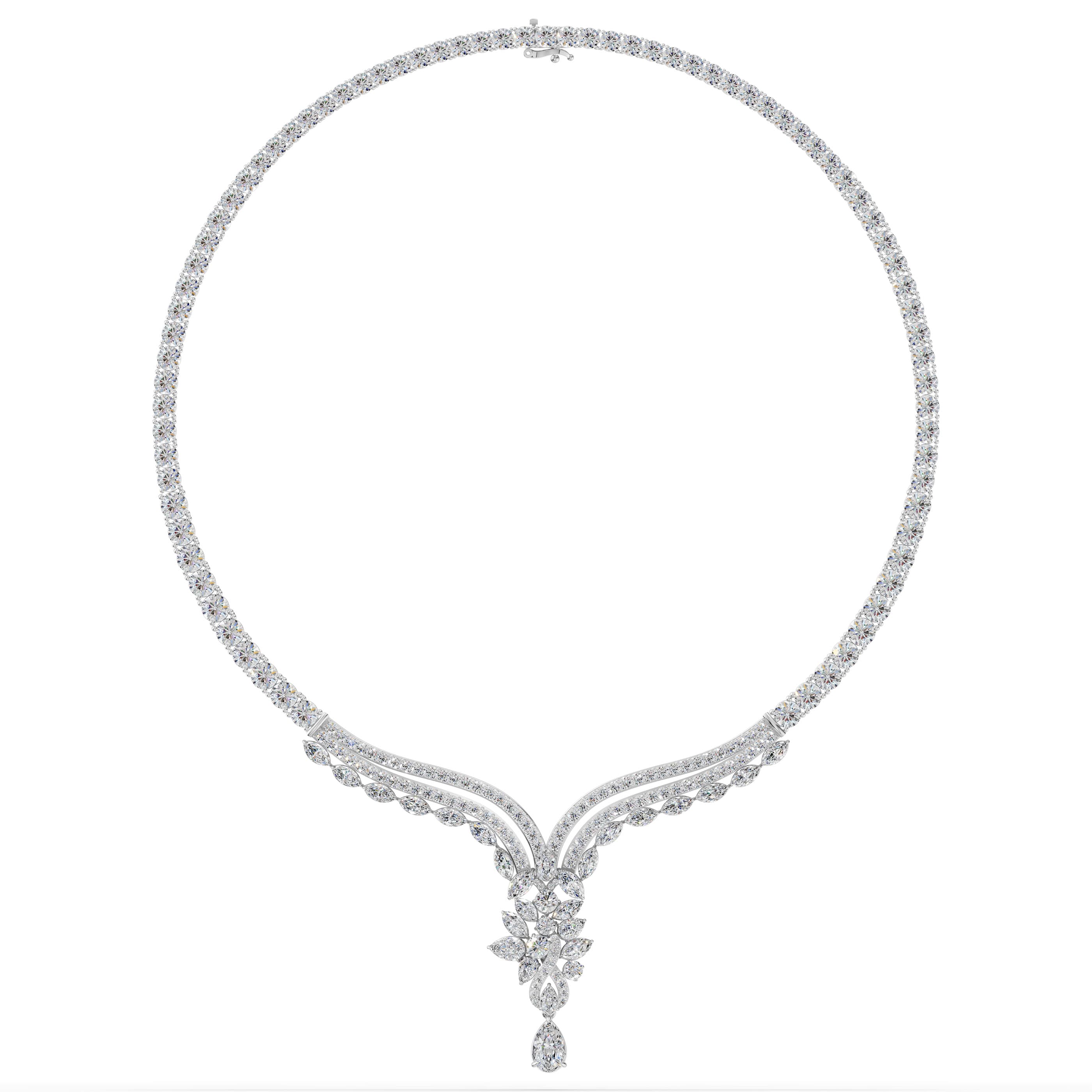Hespera Sapphire Statement Necklace