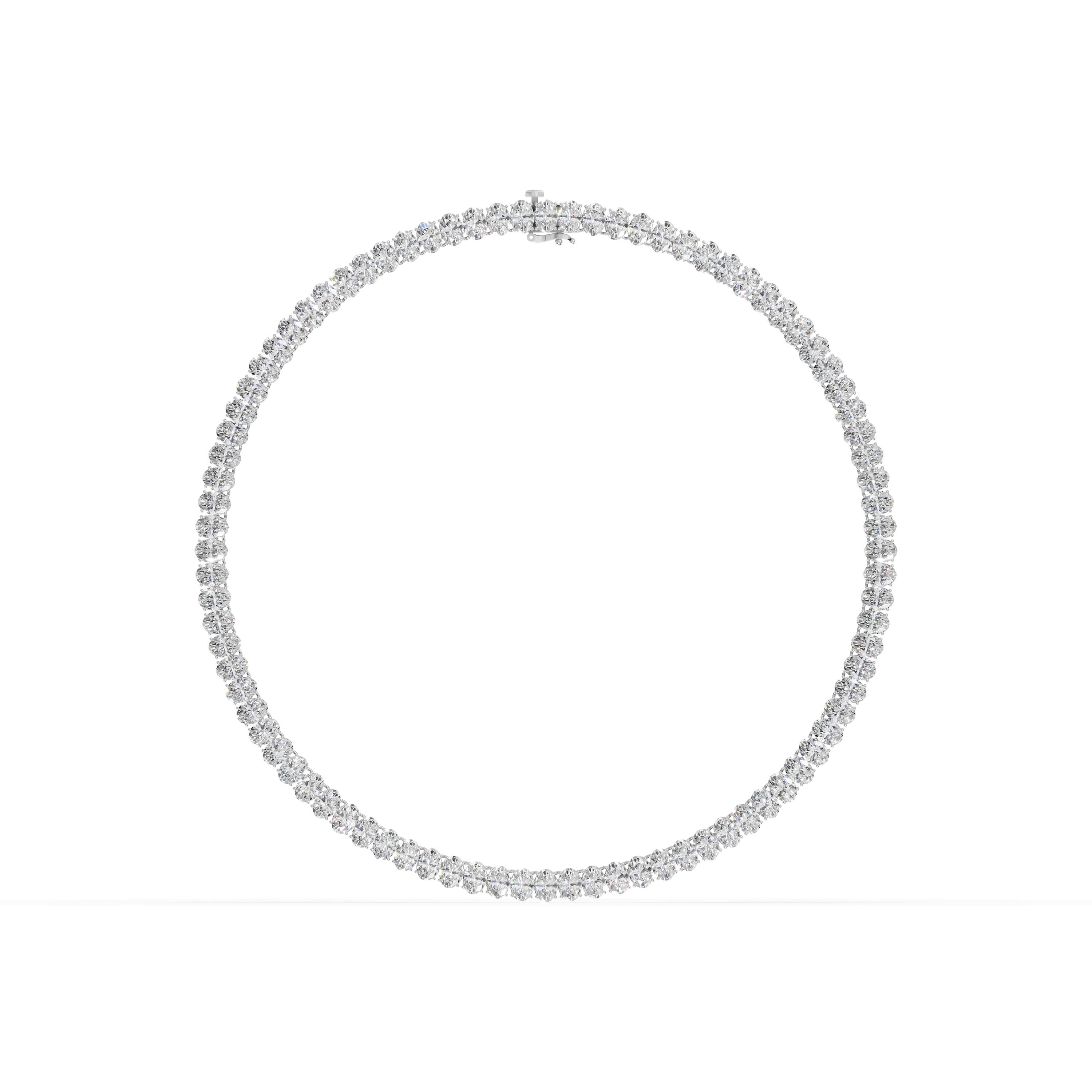 Cordelia Oval Riviere Necklace