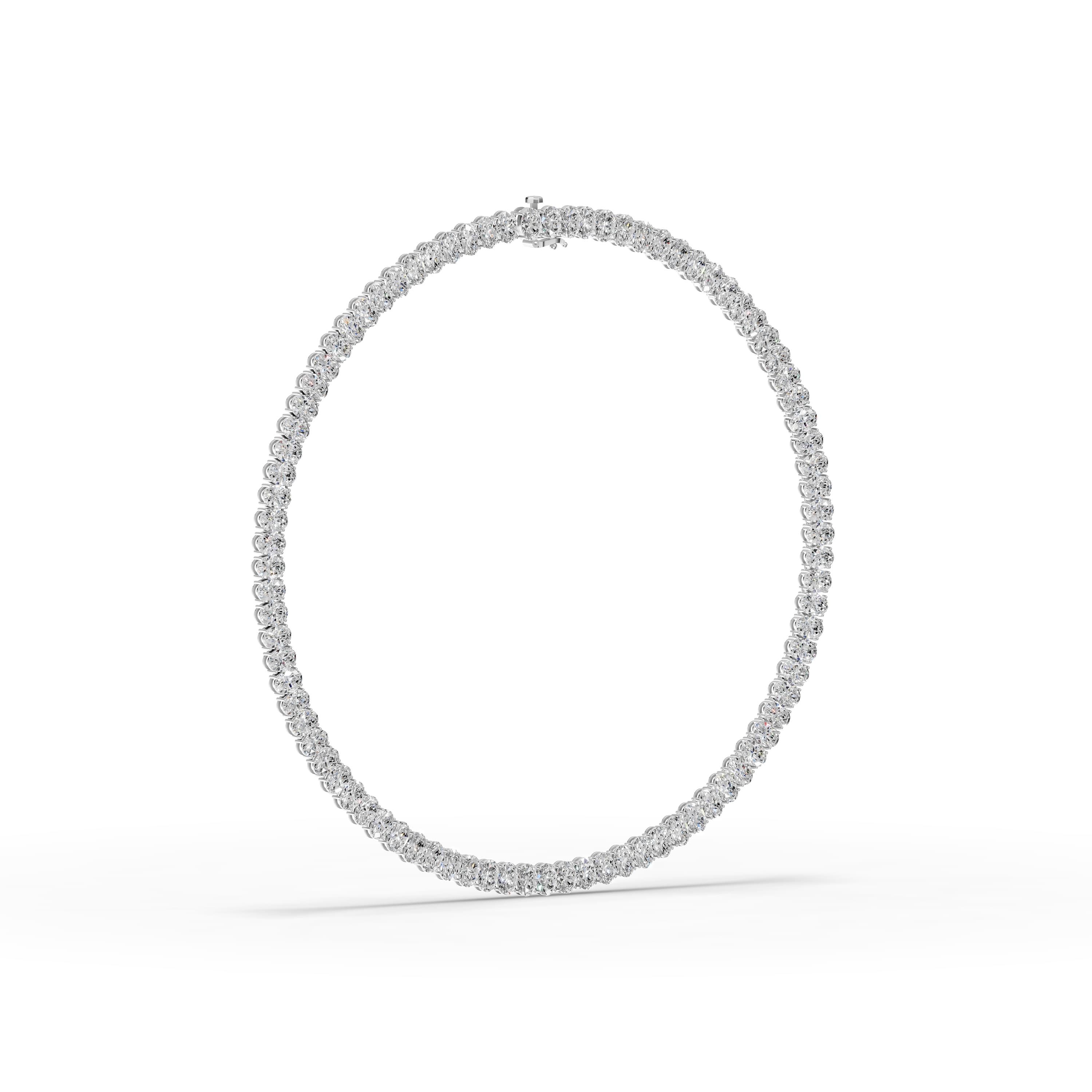 Cordelia Oval Riviere Necklace