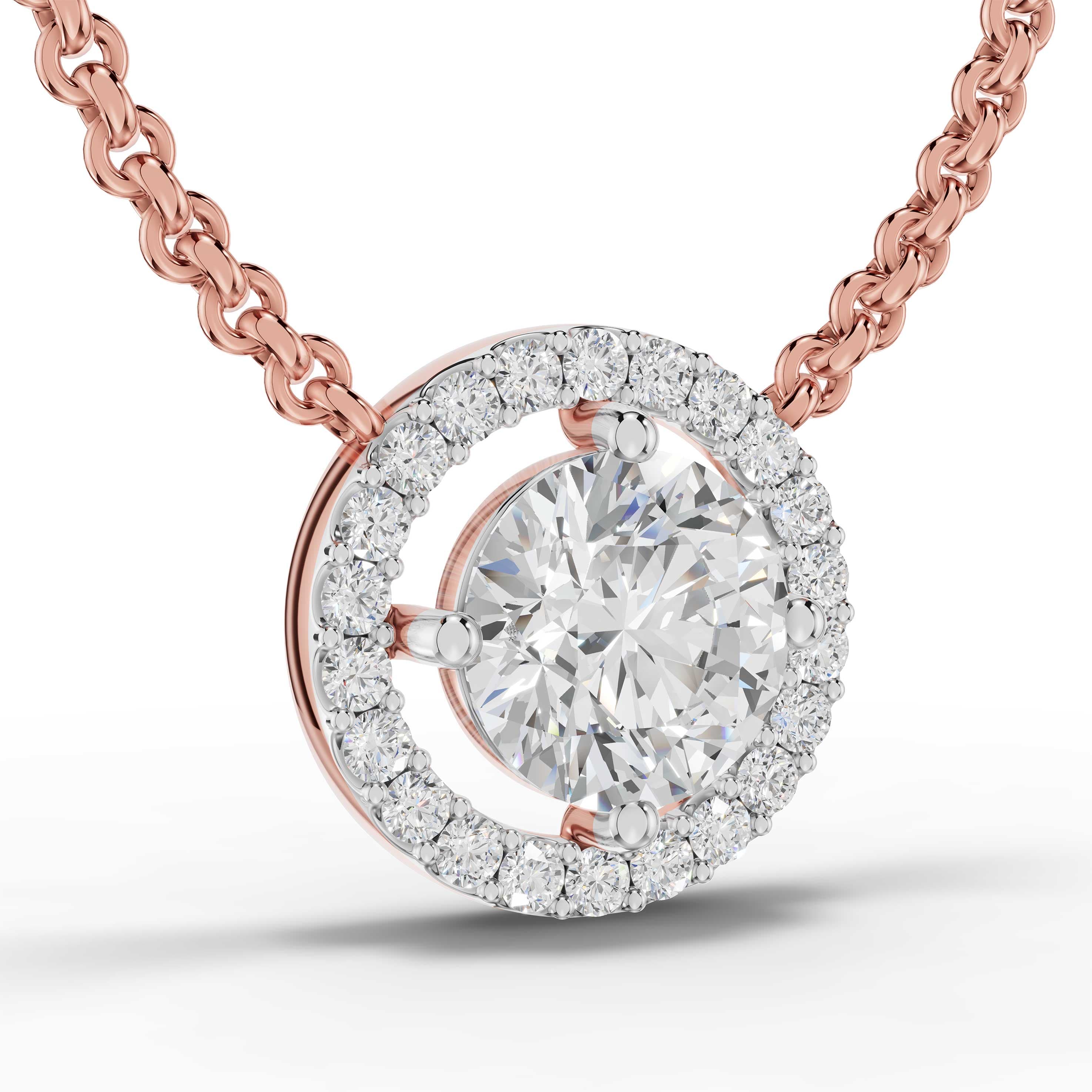 Token Round Cluster Pendant