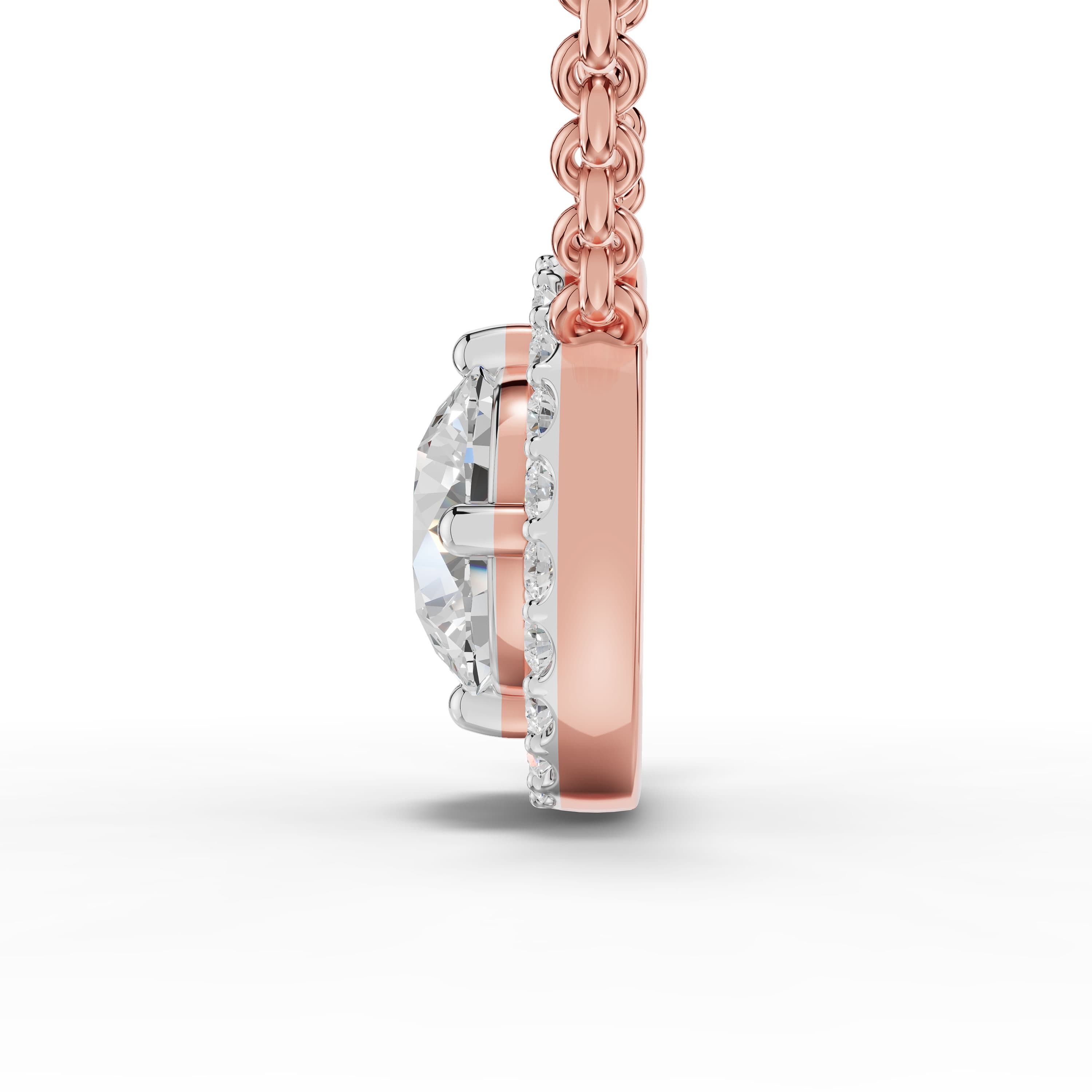 Token Round Cluster Pendant
