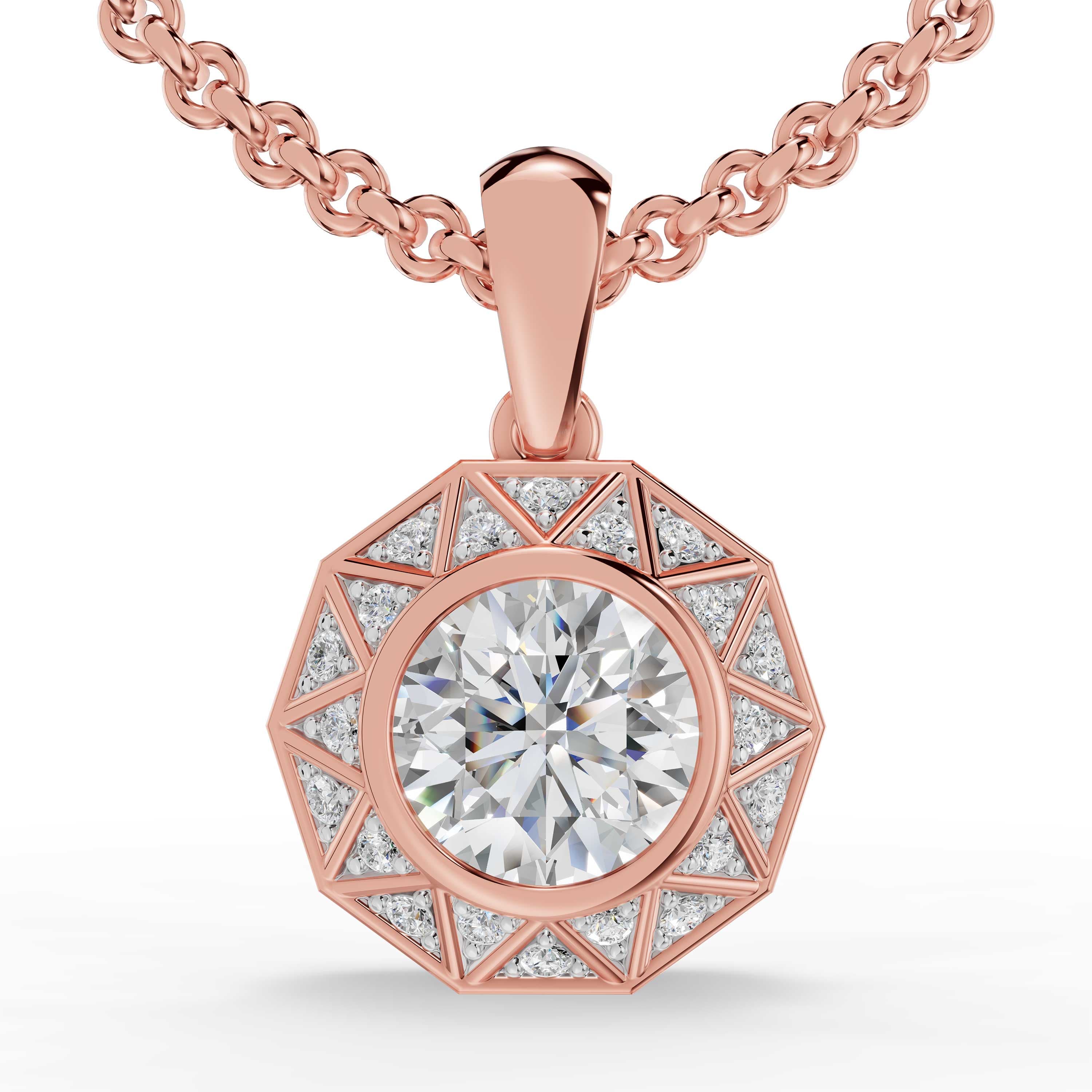 Sweet Note Round Pendant