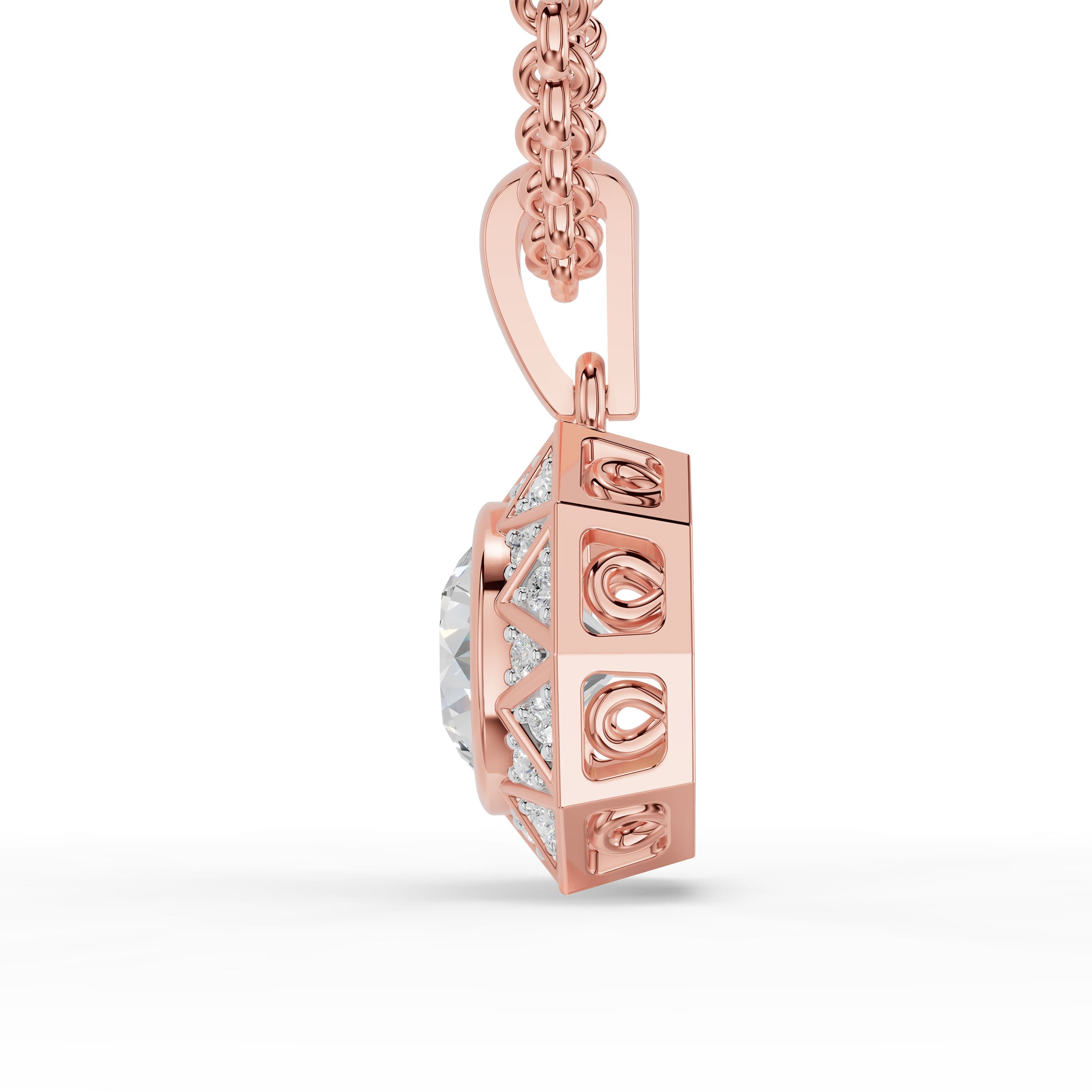 Sweet Note Round Pendant