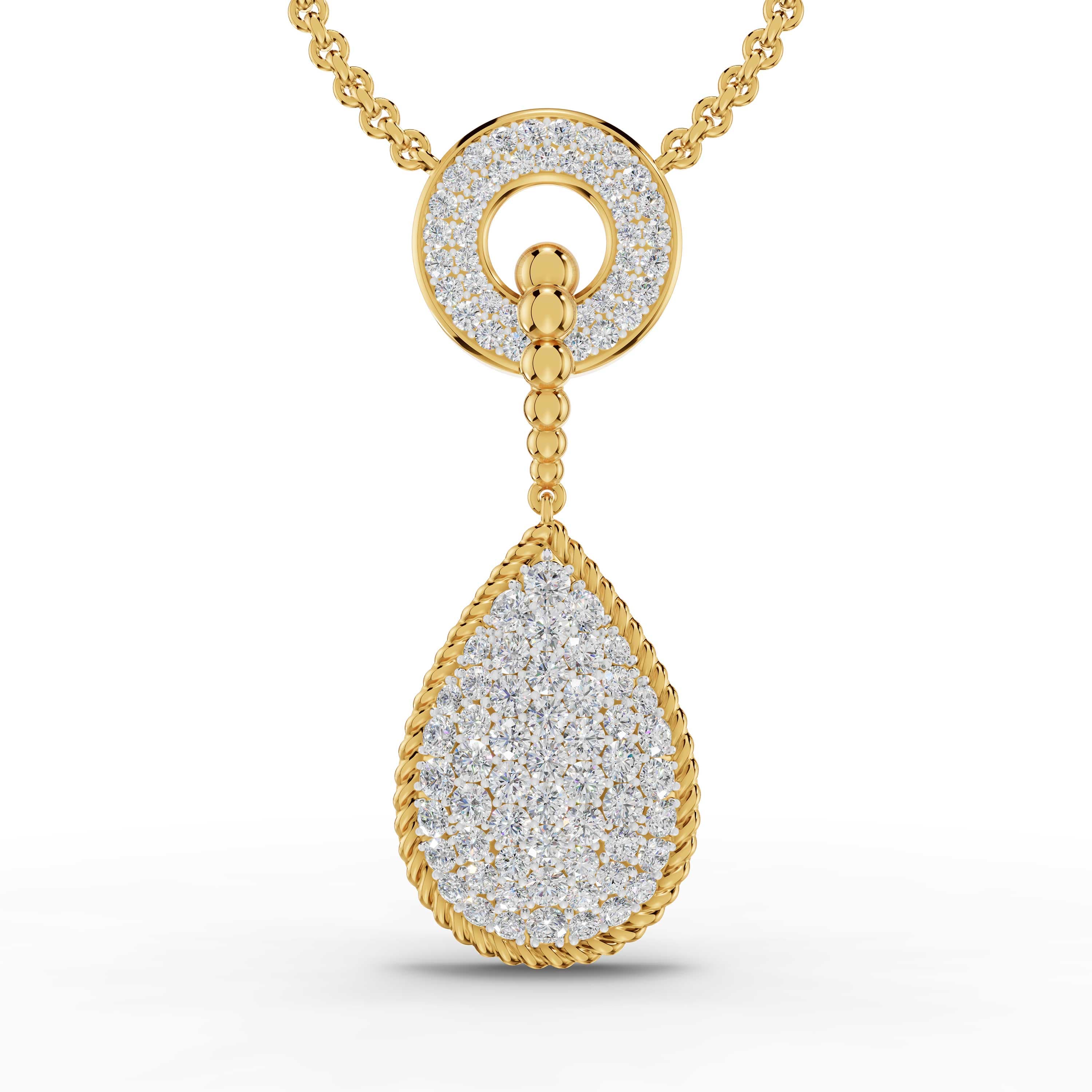 Soft Spot Round Pendant