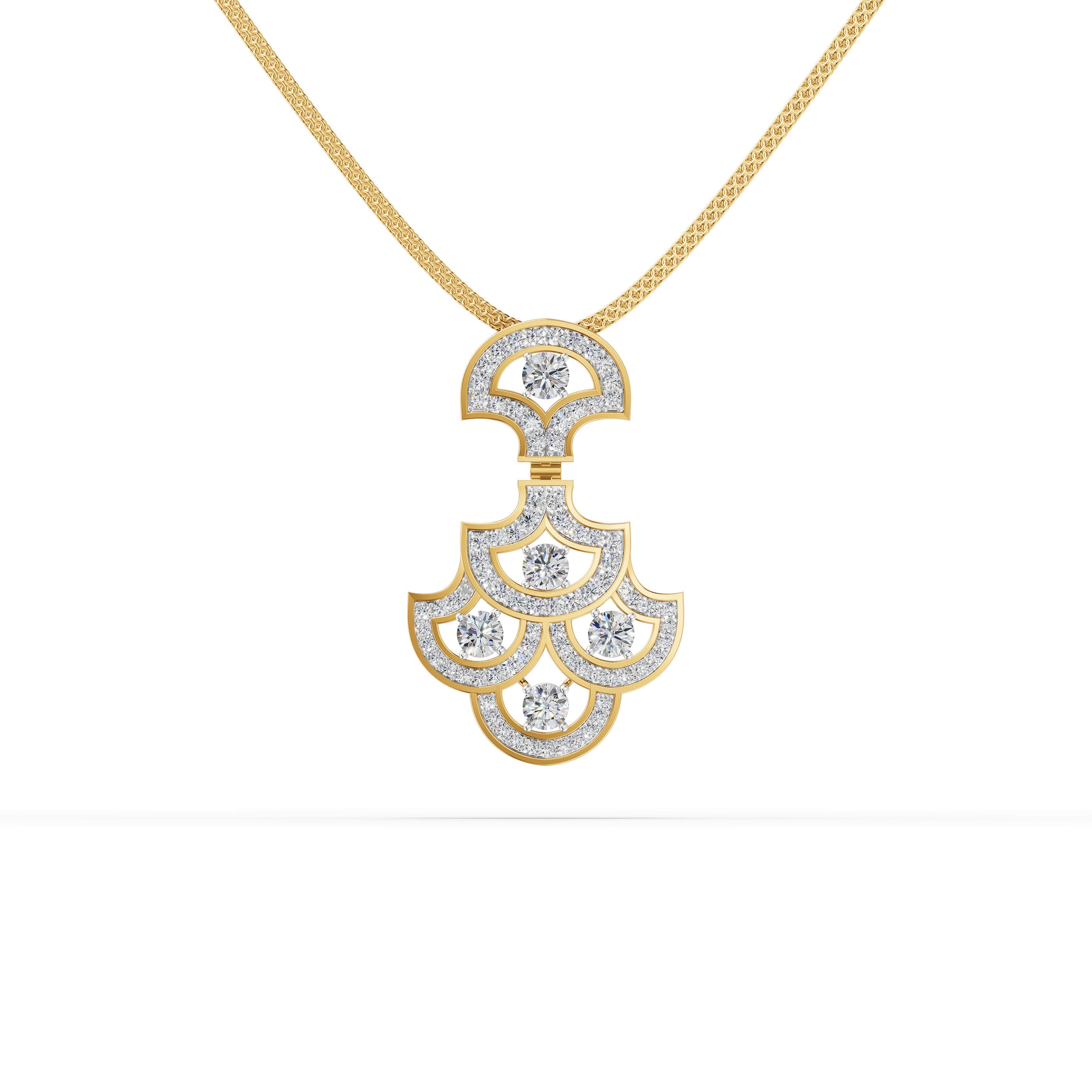 Umbra Round Pave Pendant