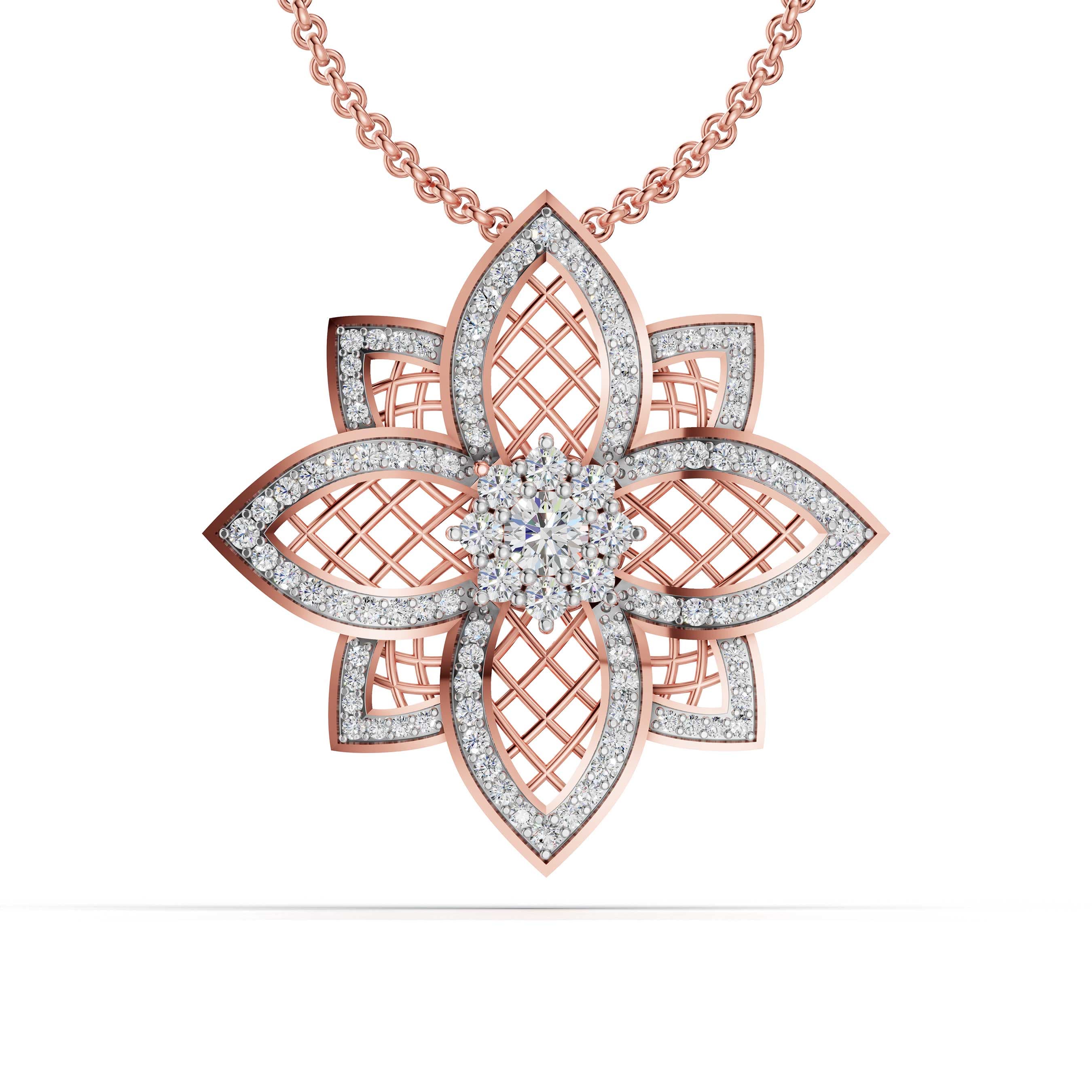 Ideogram Round Statement Pendant